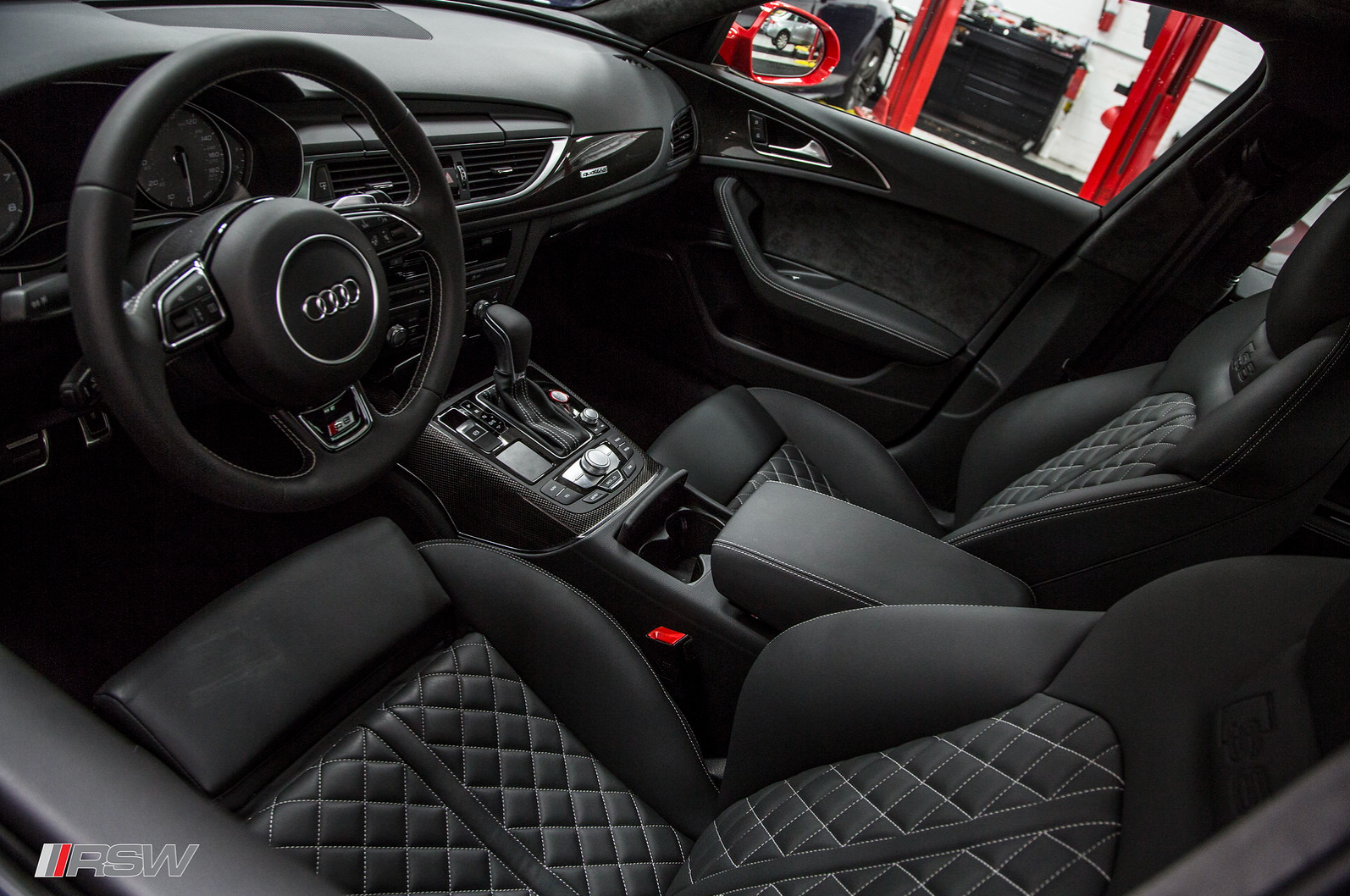 Auto AC and heating system repair being performed at RSW Auto Repair in Kinnelon, New Jersey