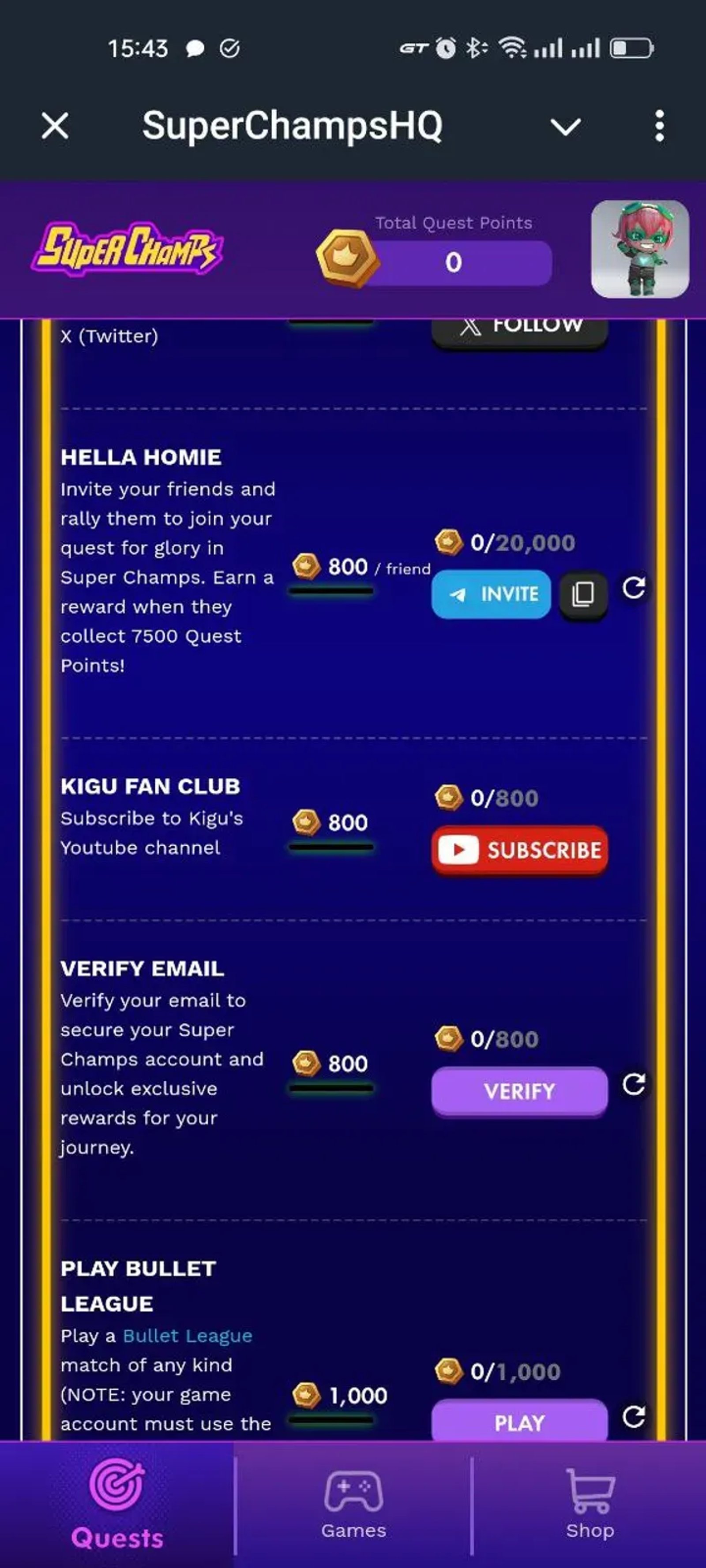 SuperChampsHQ в Телеграм — скриншот 4
