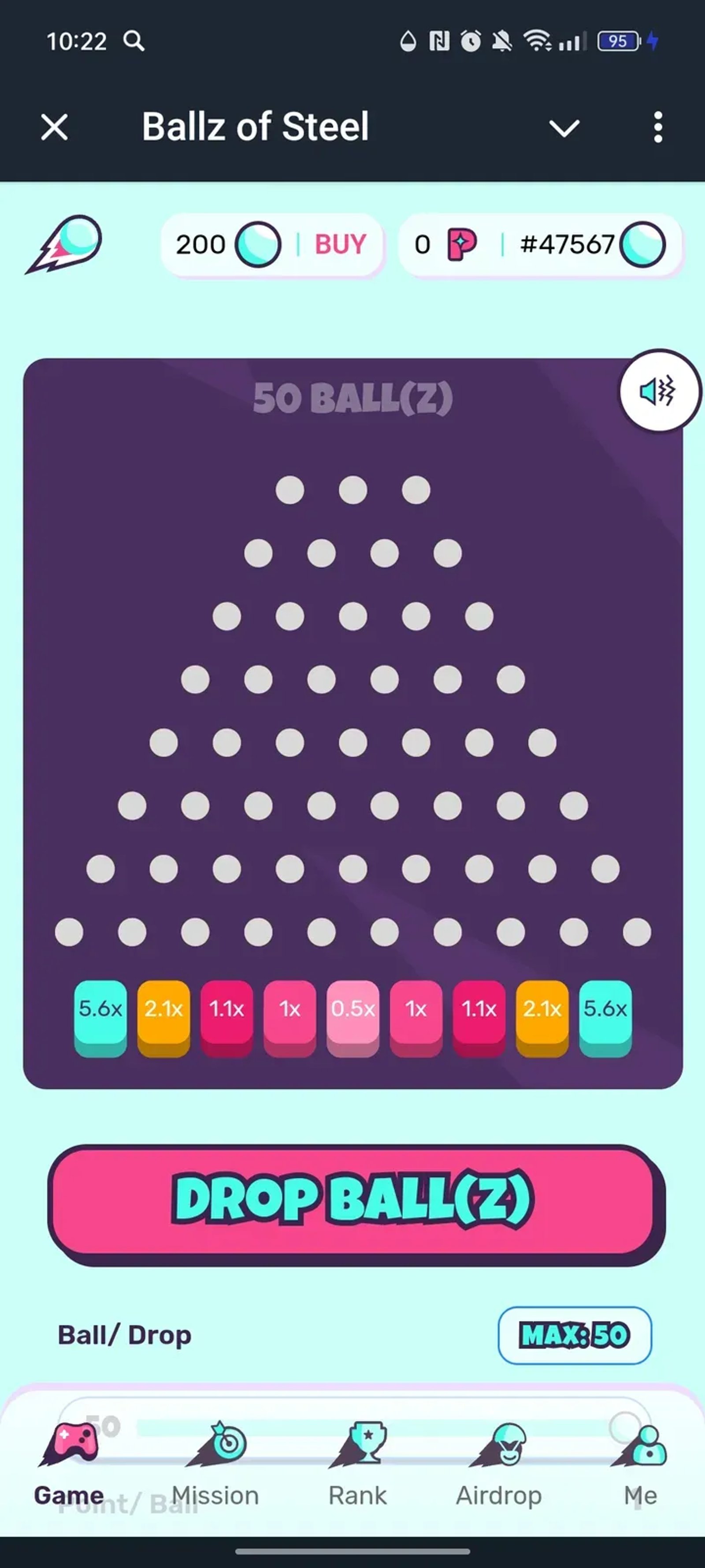 Ballz of Steel в Телеграм — скриншот 1