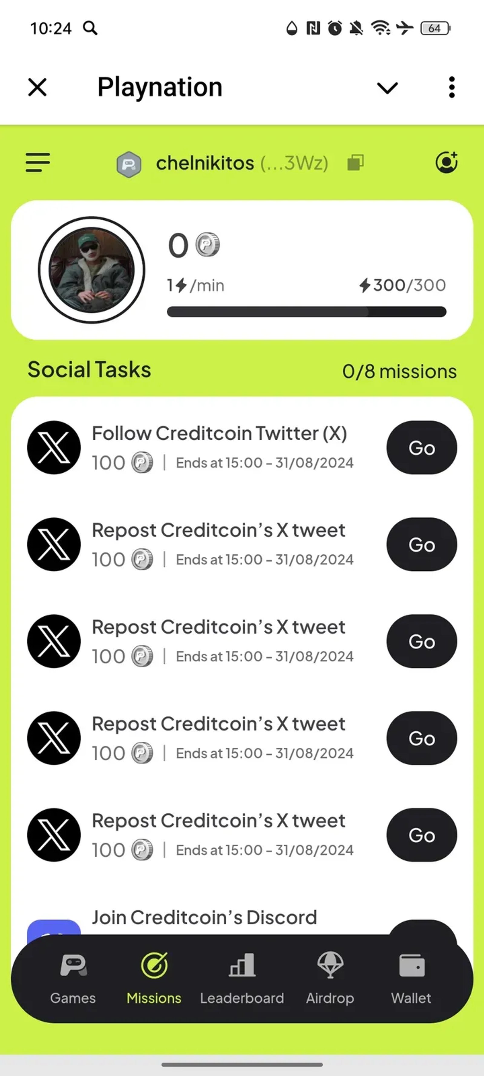 Playnation в Телеграм — скриншот 2