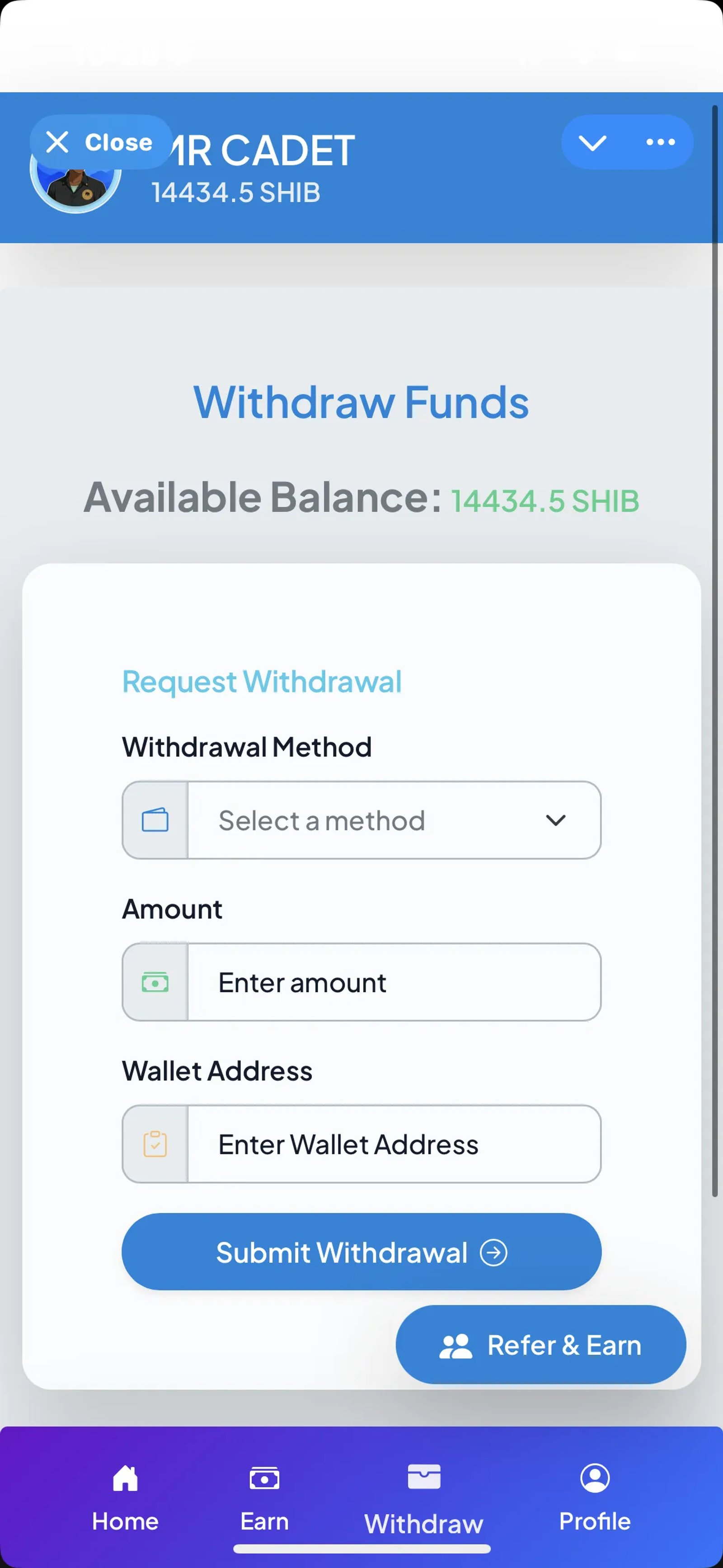 SHIBBY BOT Telegram Screenshot 2