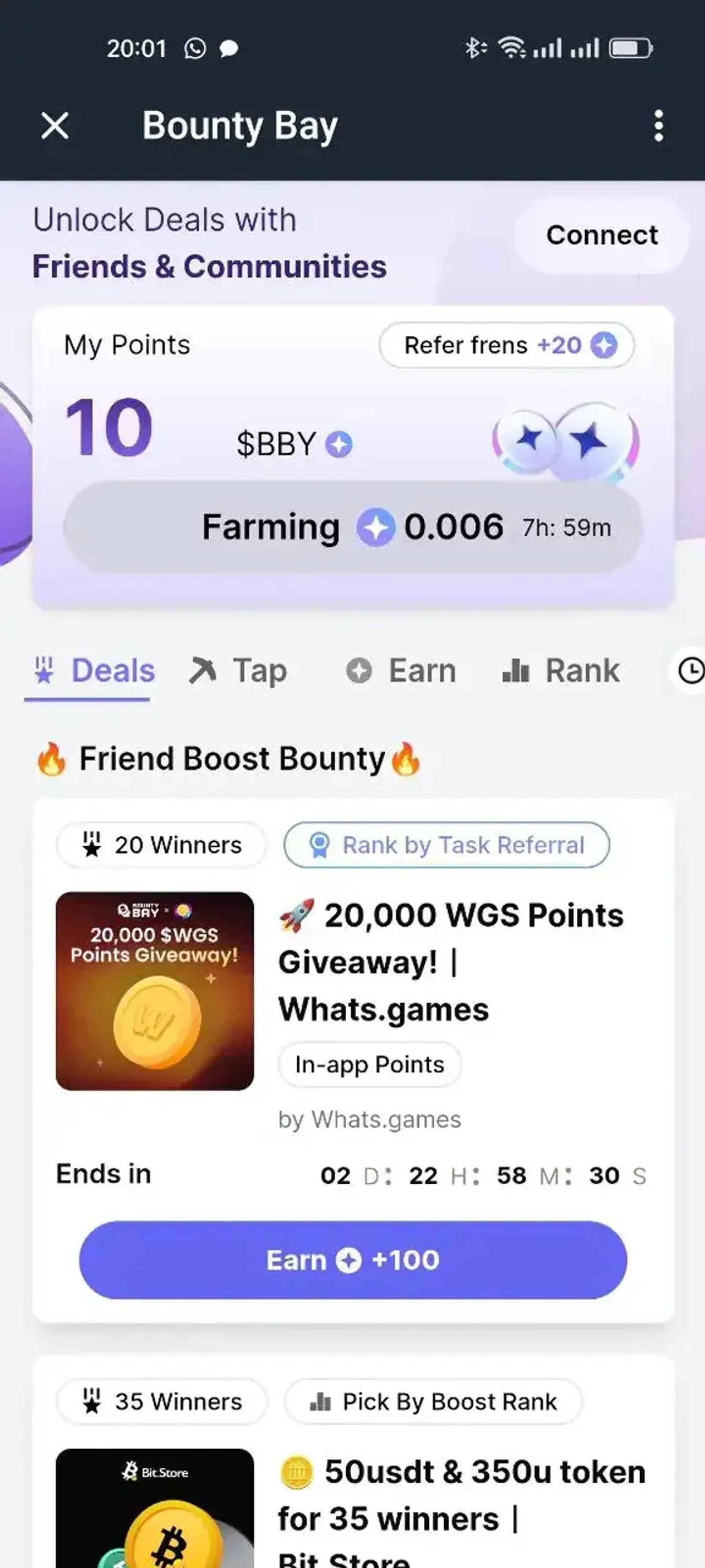 Bounty Bay в Телеграм — скриншот 6