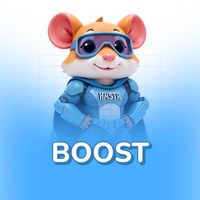 Hamster Boost Logo Telegram