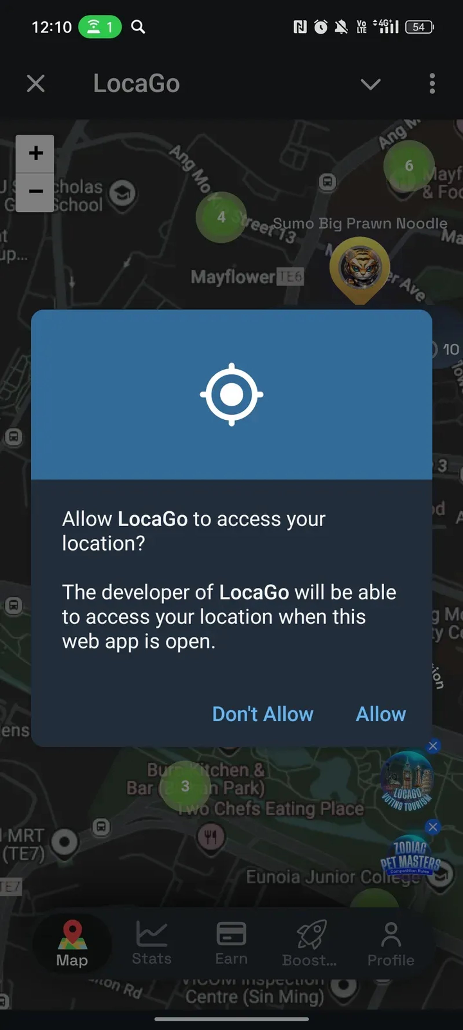 LocaGo в Телеграм — скриншот 2