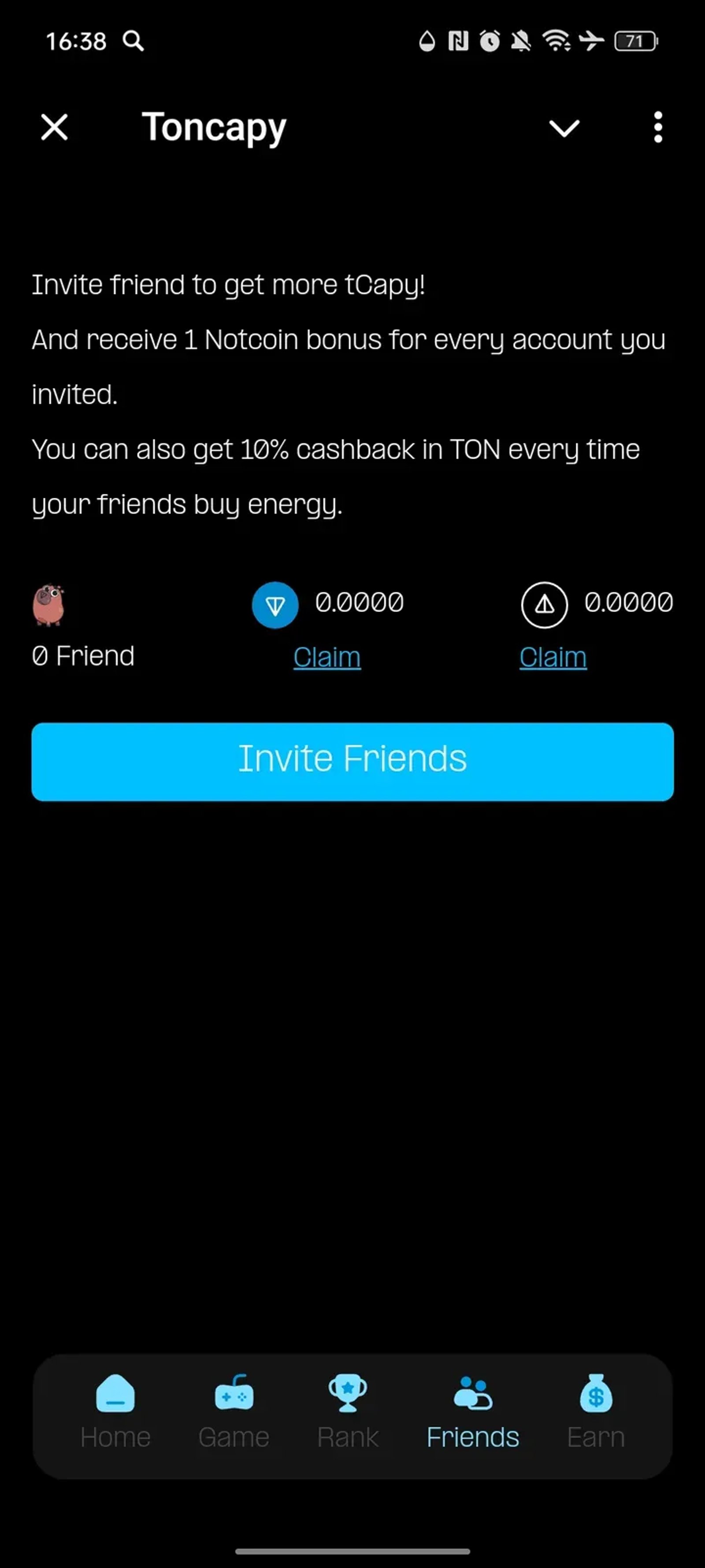 Toncapy в Телеграм — скриншот 4