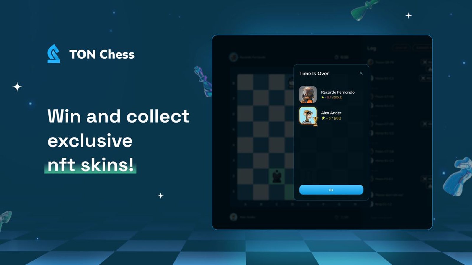 TON Chess в Телеграм — скриншот 1