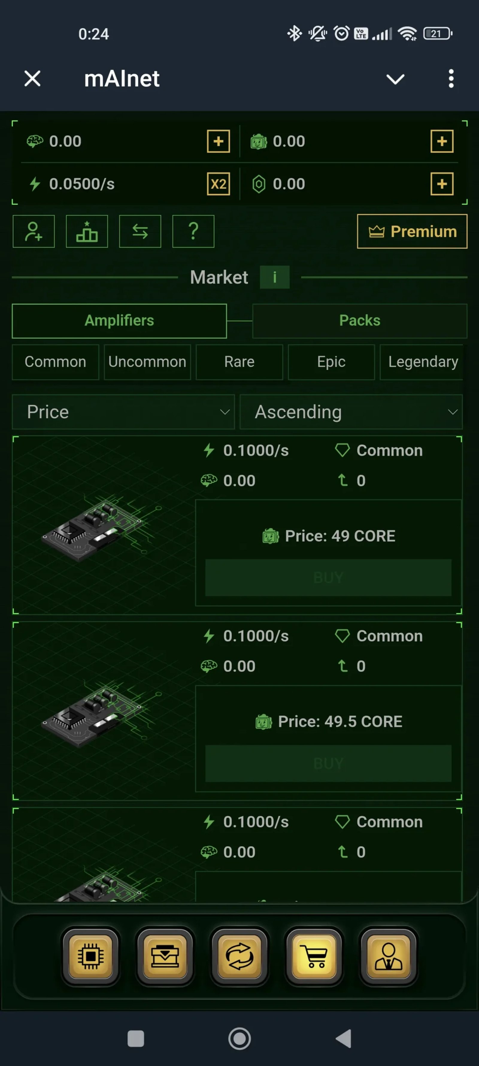 mAInet Telegram Screenshot 5