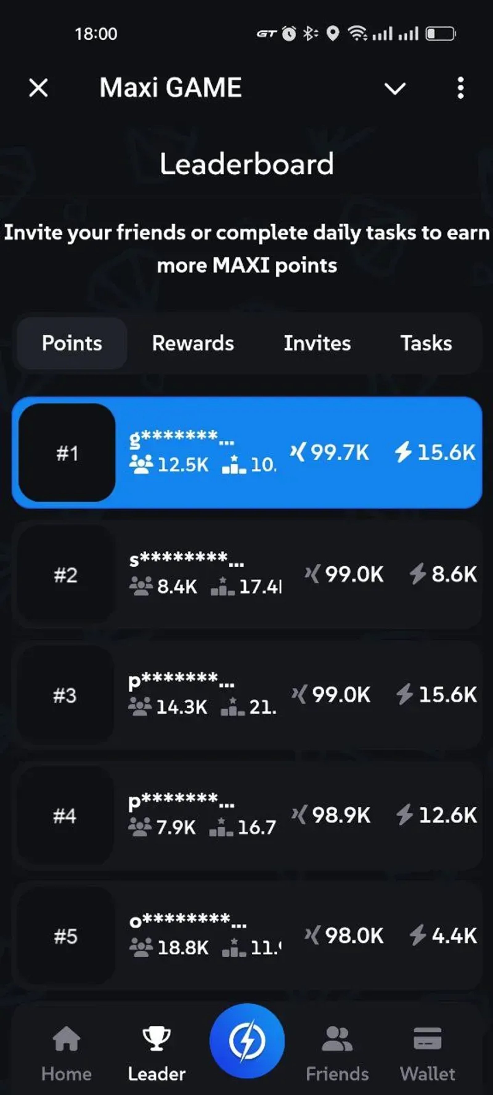 Maxi GAME Telegram Screenshot 2