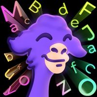 Crazy Llama English Logo Telegram