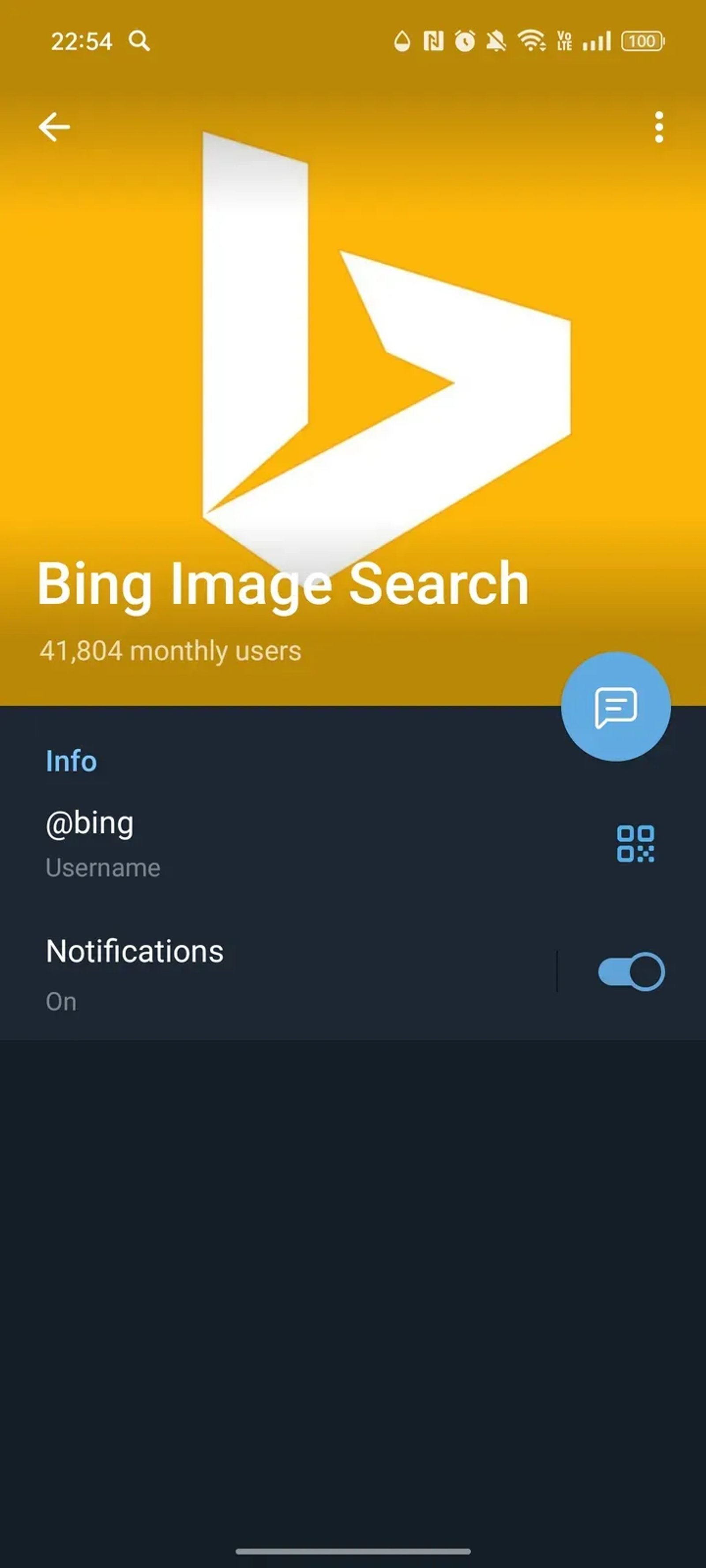 Bing Image Search в Телеграм — скриншот 3