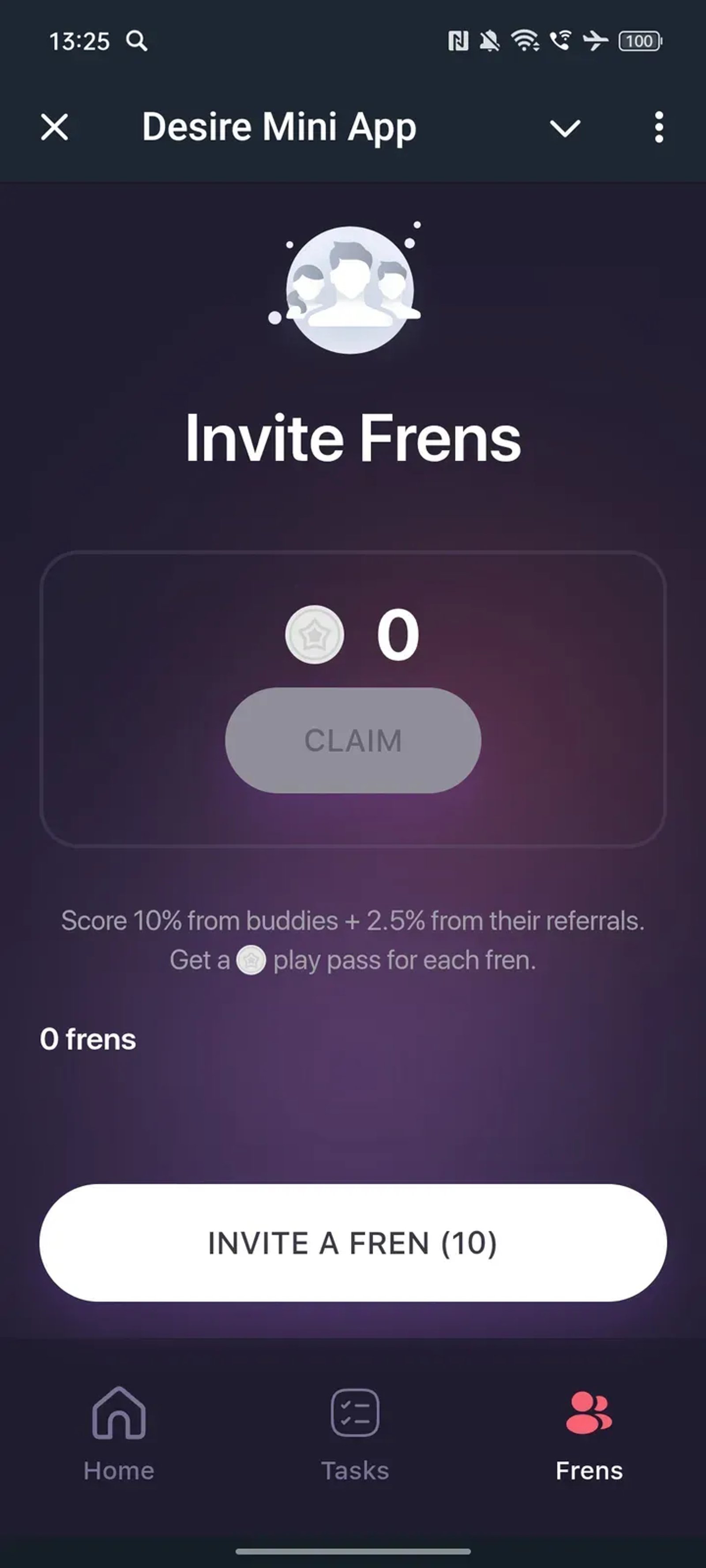 Desire Mini App Telegram Screenshot 4