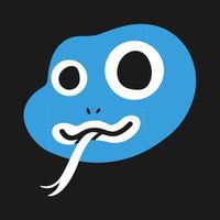 Blue Snakes Logo Telegram