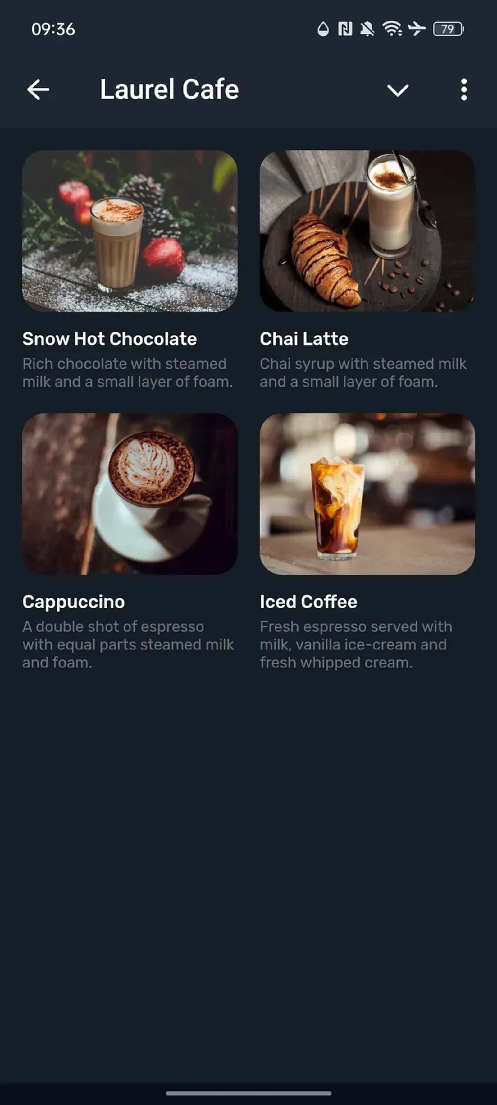 Laurel Cafe в Телеграм — скриншот 6