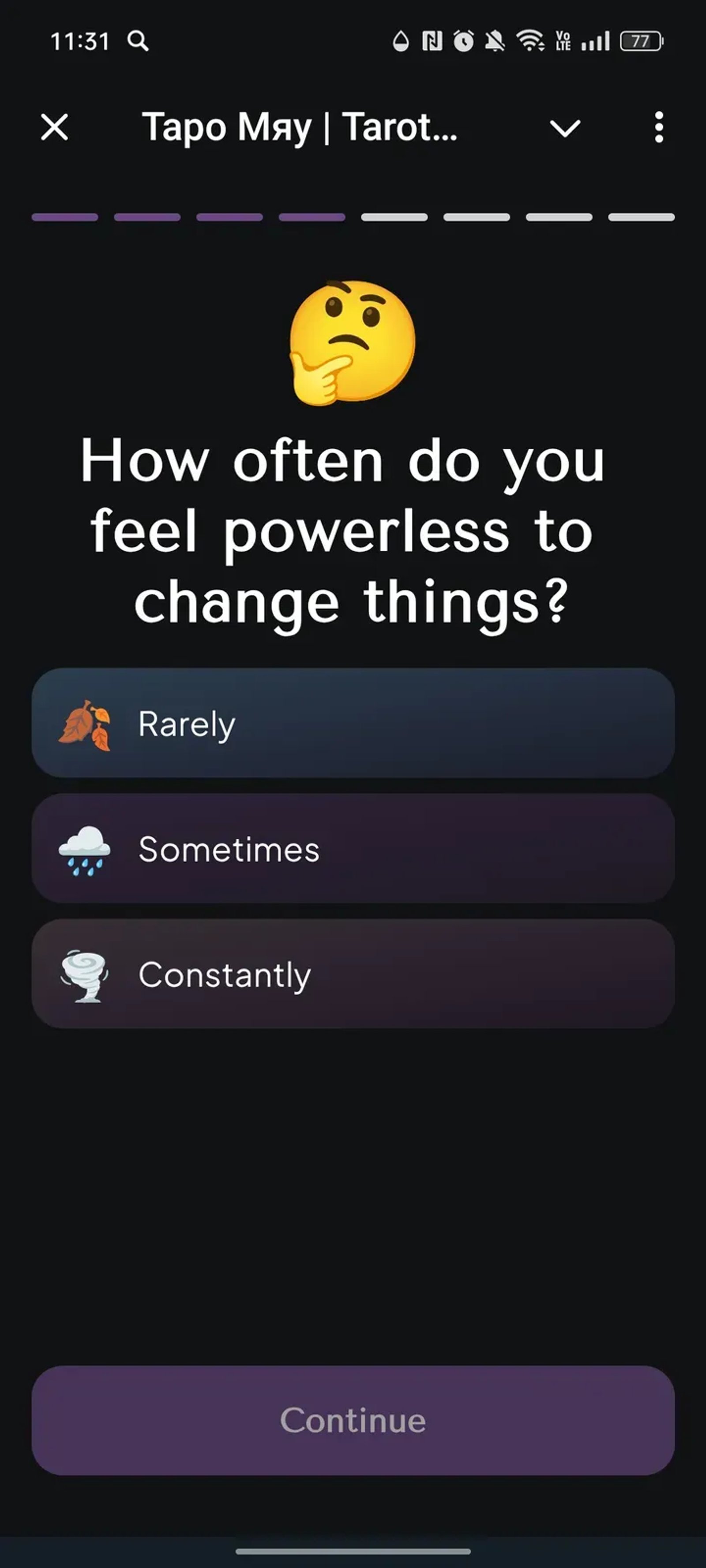 tarotmeowbot Telegram Screenshot 3