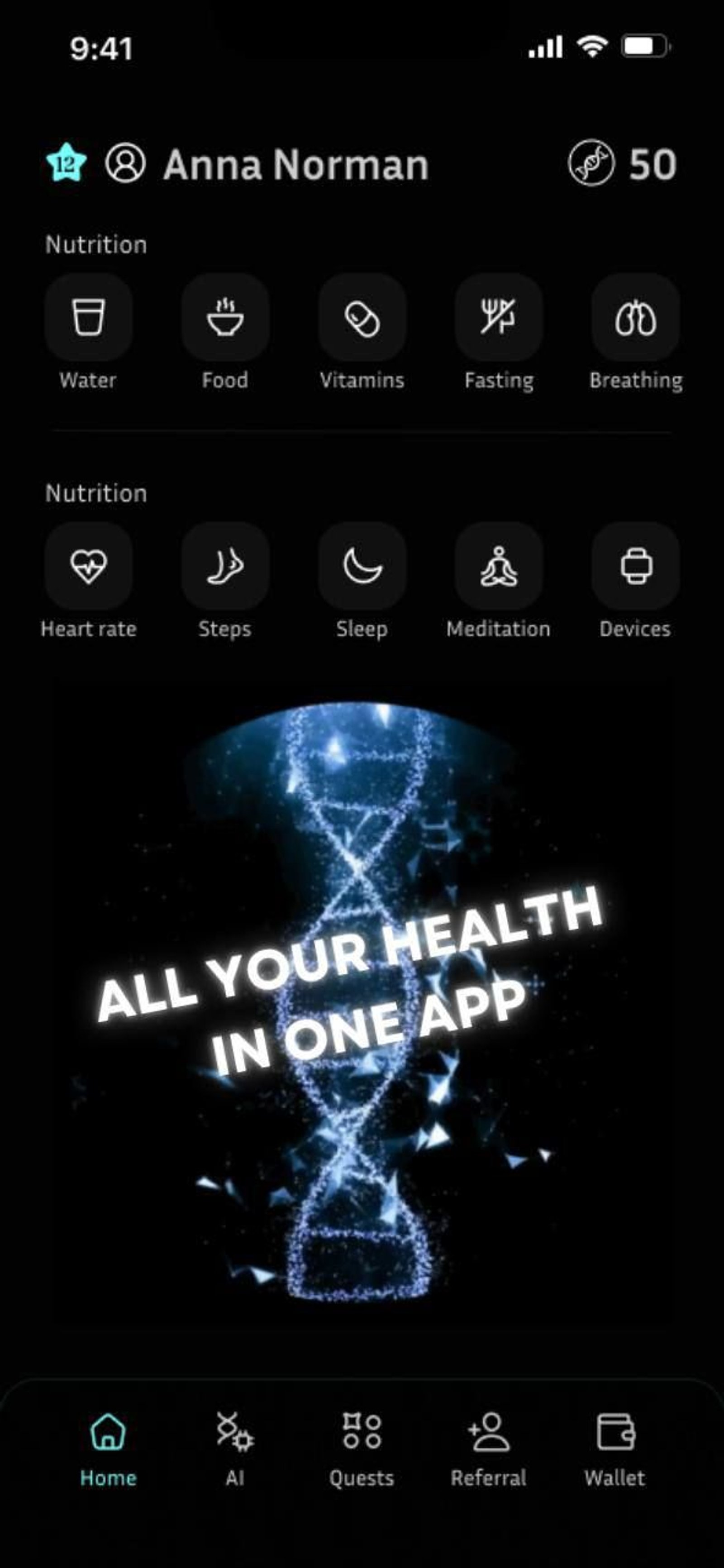 GeoHealth в Телеграм — скриншот 2