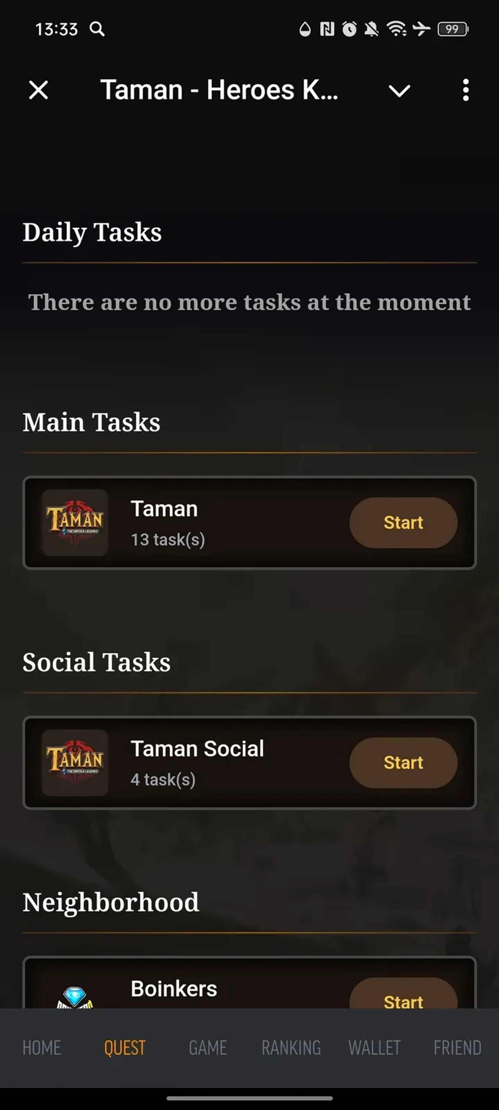 Taman - Heroes Kombat Telegram Screenshot 2