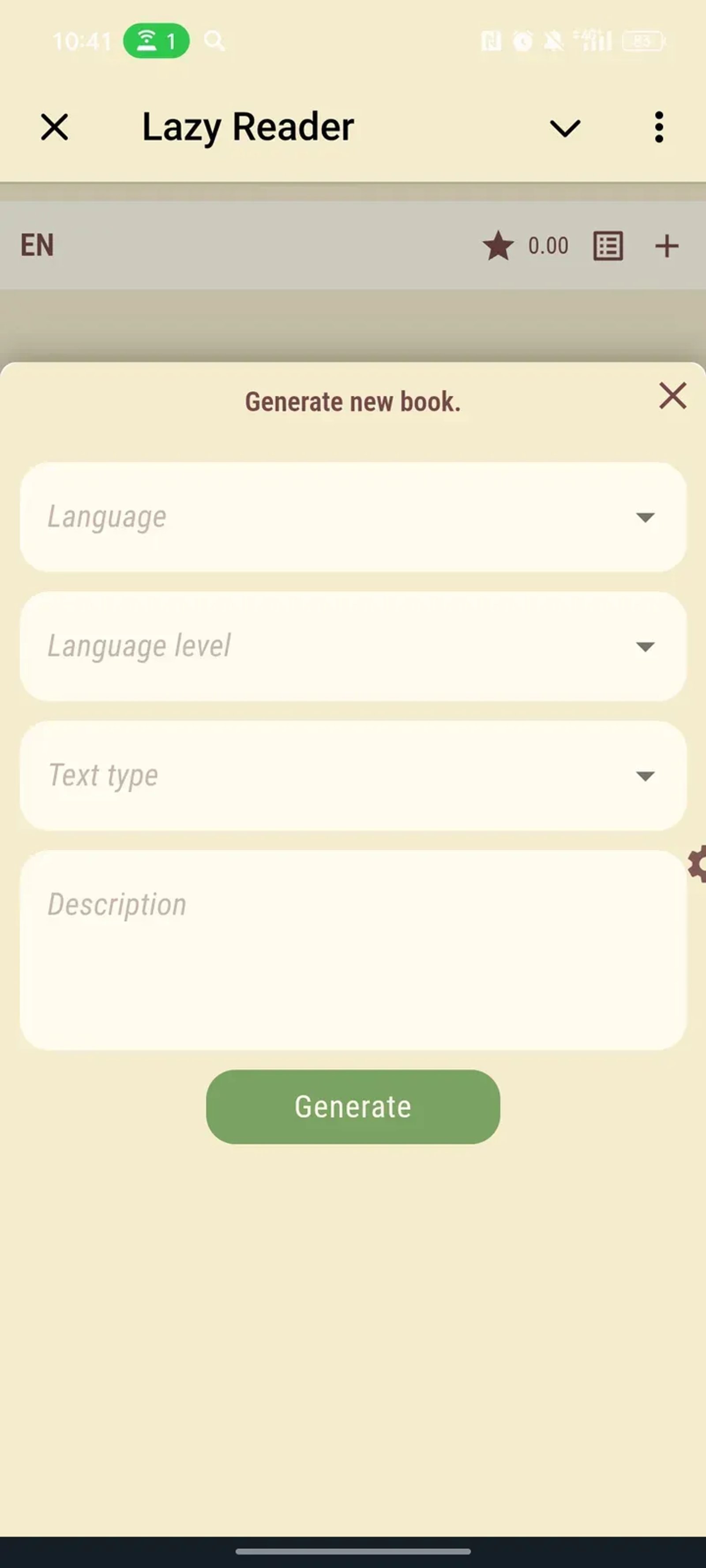 Lazy Reader в Телеграм — скриншот 3