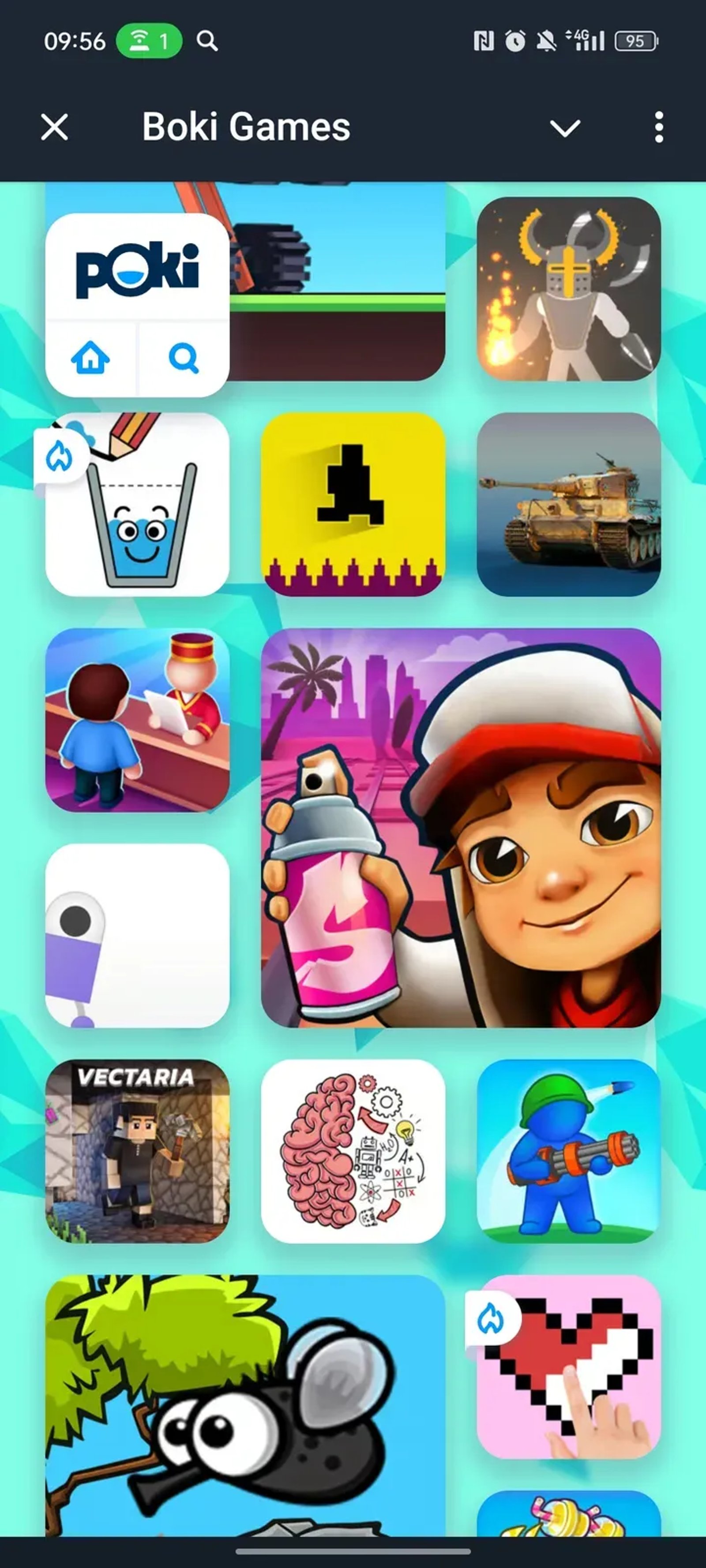 Boki Games в Телеграм — скриншот 3