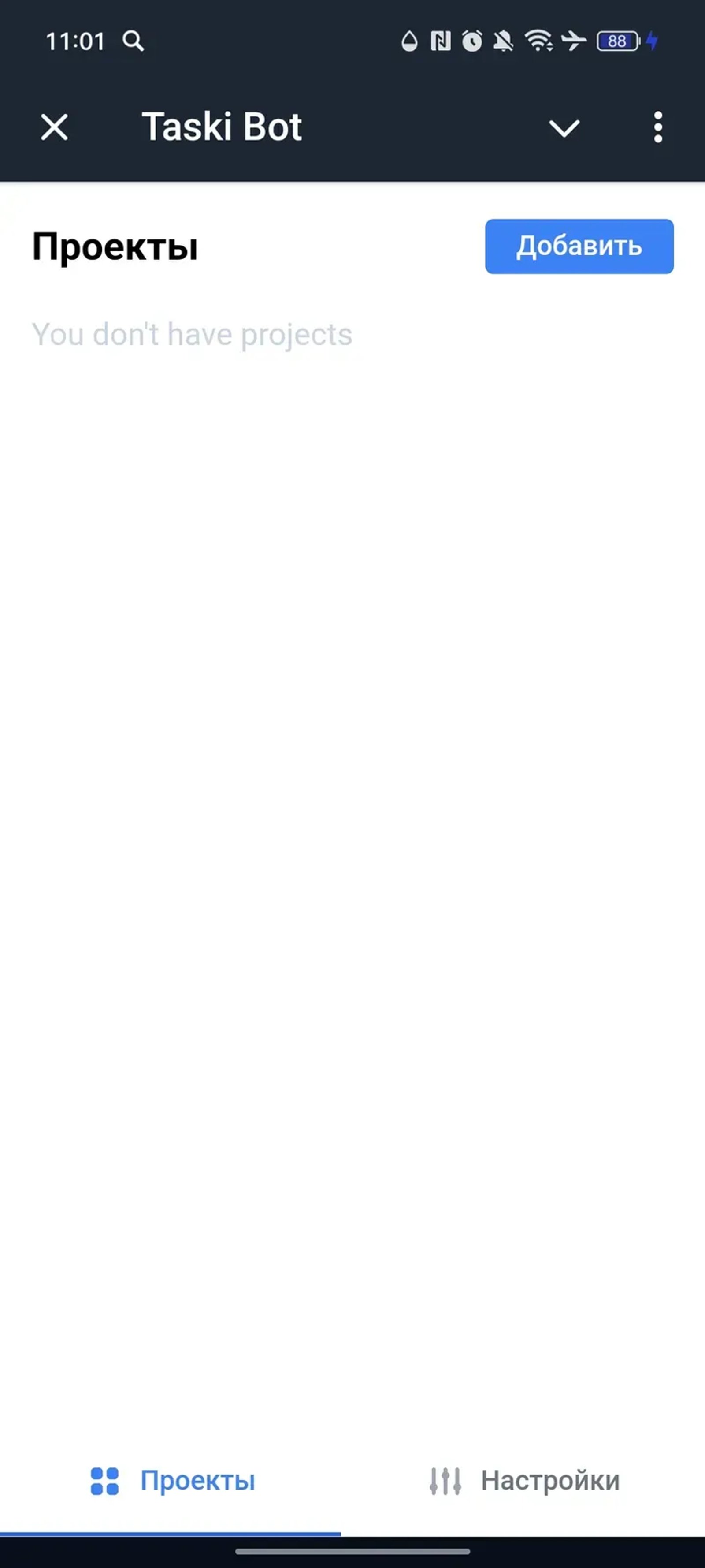 Taski Bot Telegram Screenshot 1