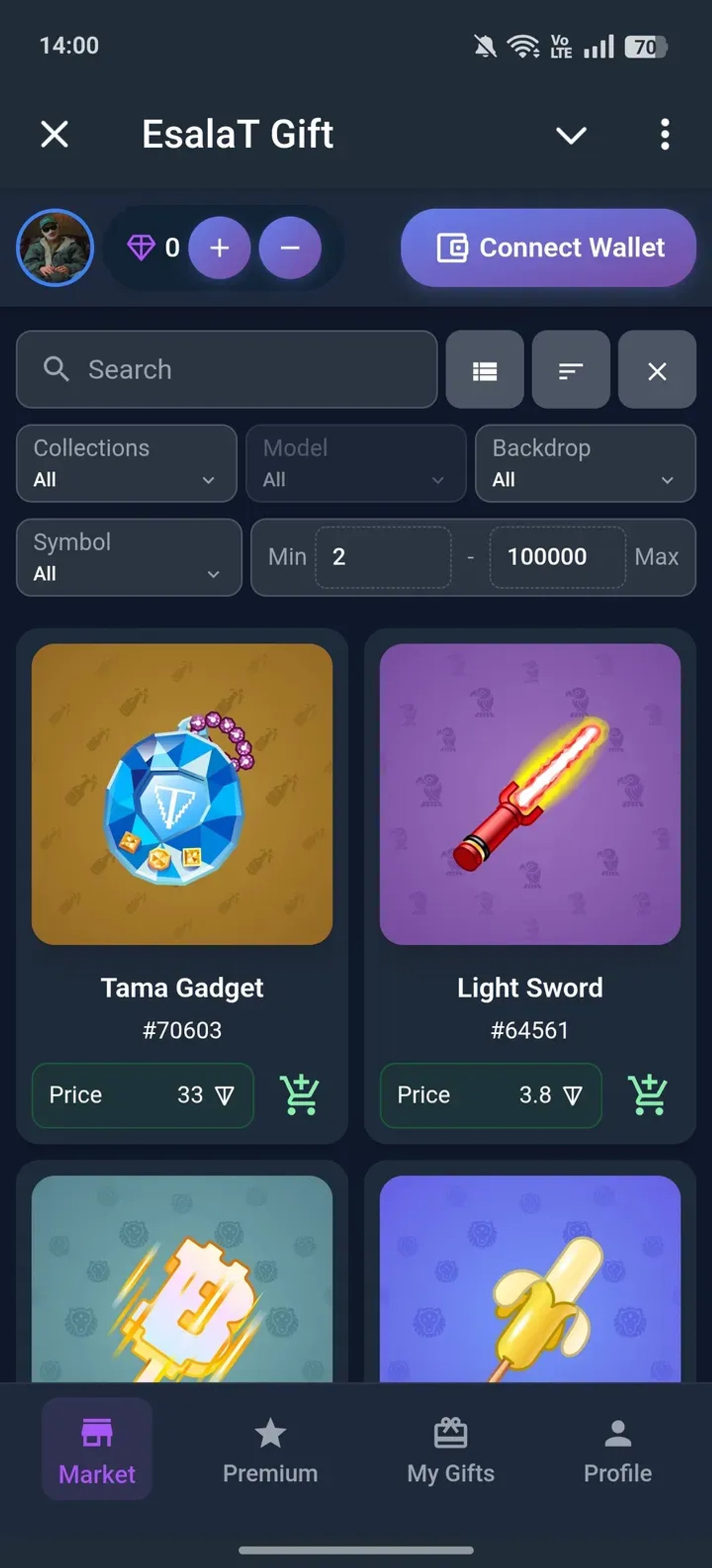 EsalaT Gift Telegram Screenshot 1