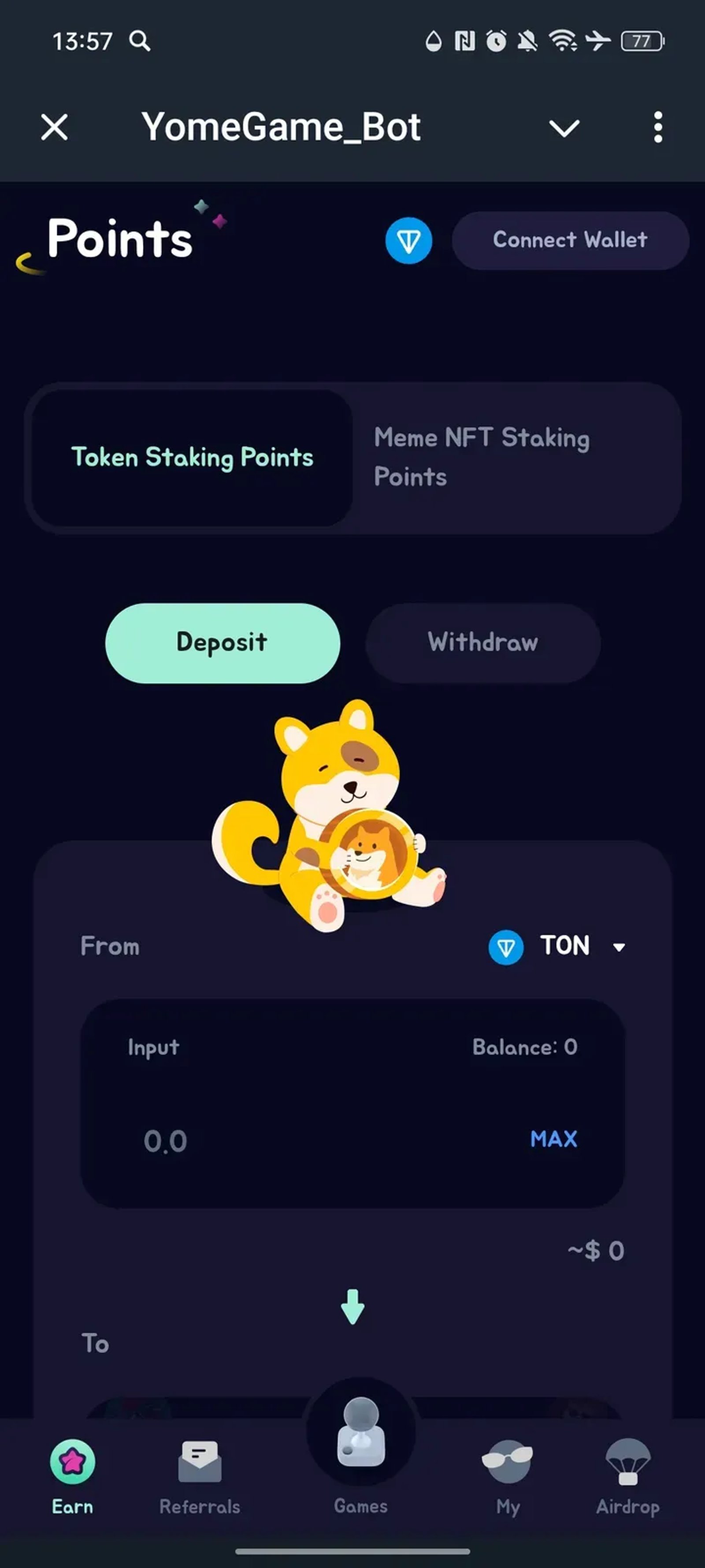 YomeGame_Bot в Телеграм — скриншот 6