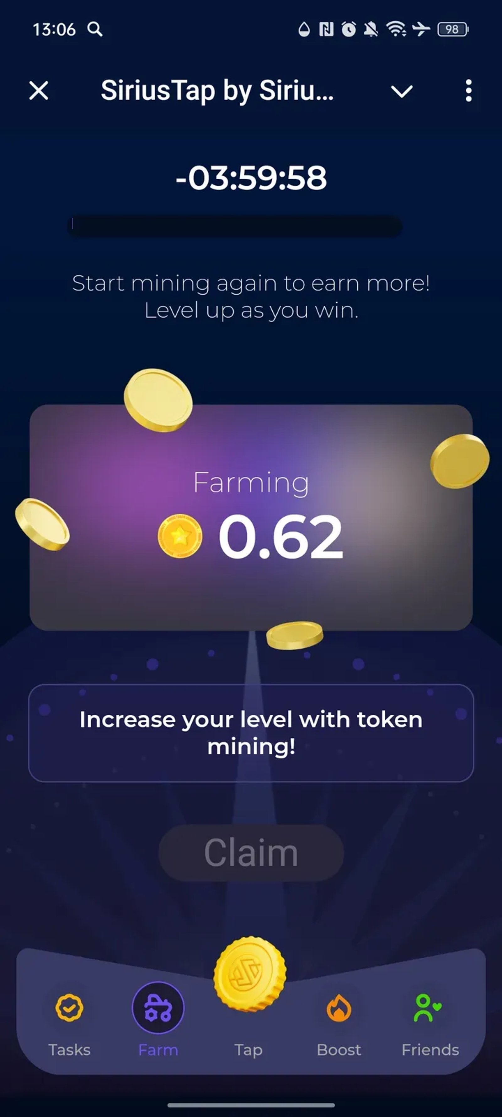 SiriusTap by Siriuspad в Телеграм — скриншот 4