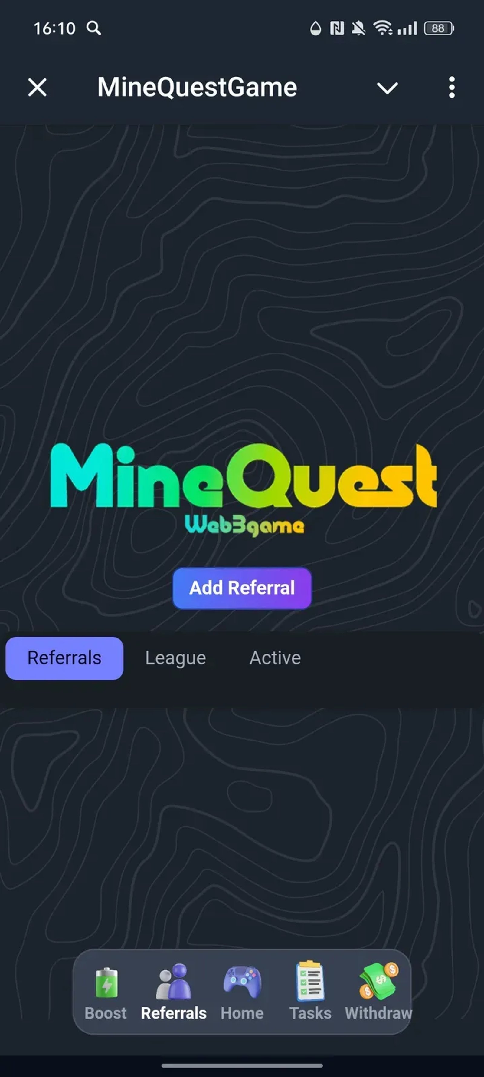 MineQuestGame Telegram Screenshot 2