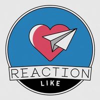 Reaction Like2 bot Telegram Logo