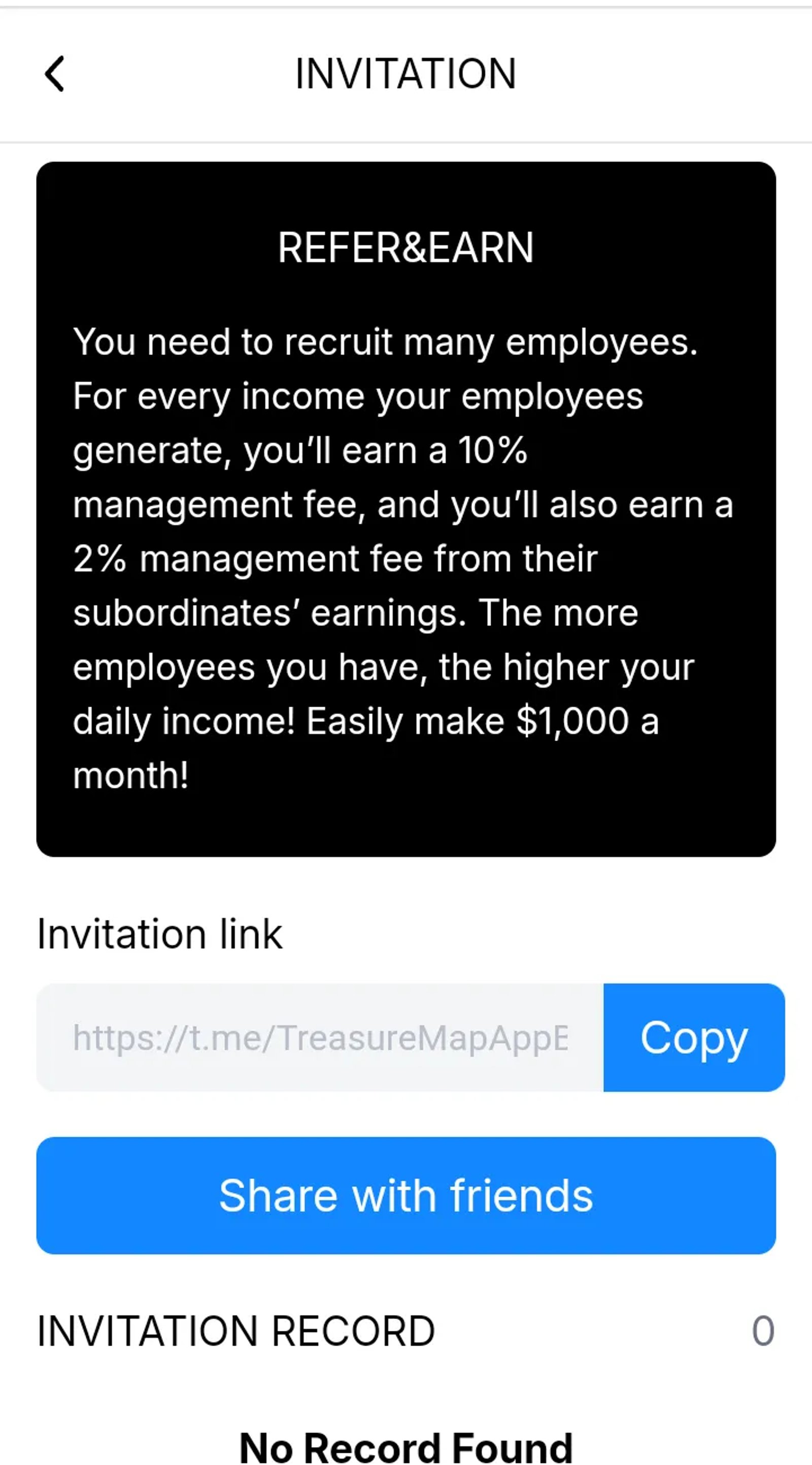 Treasure Map Telegram Screenshot 1