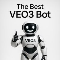 Best VEO3 bot Logo Telegram
