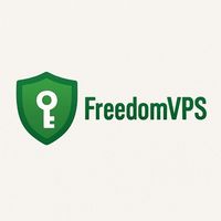 FreedomVPS Logo Telegram