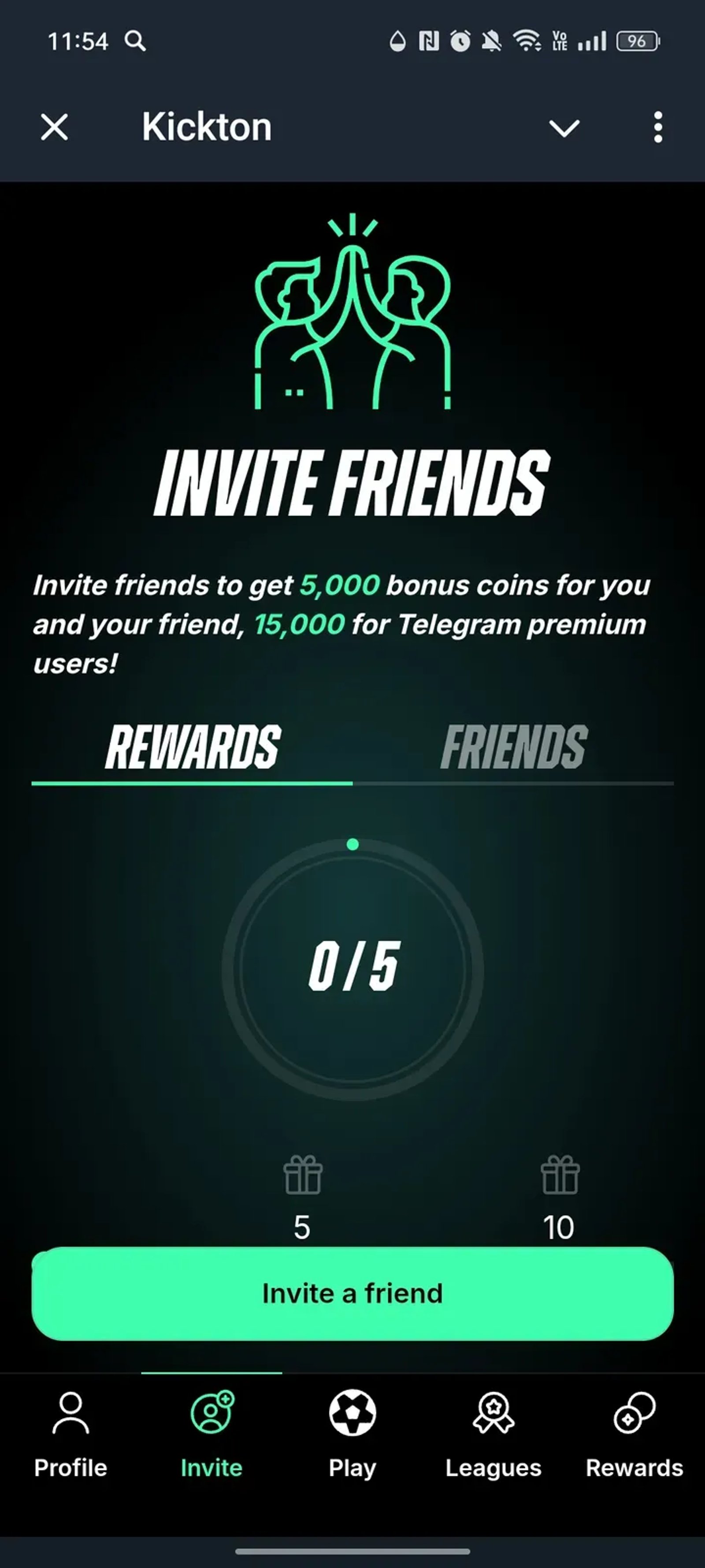 Kickton в Телеграм — скриншот 2