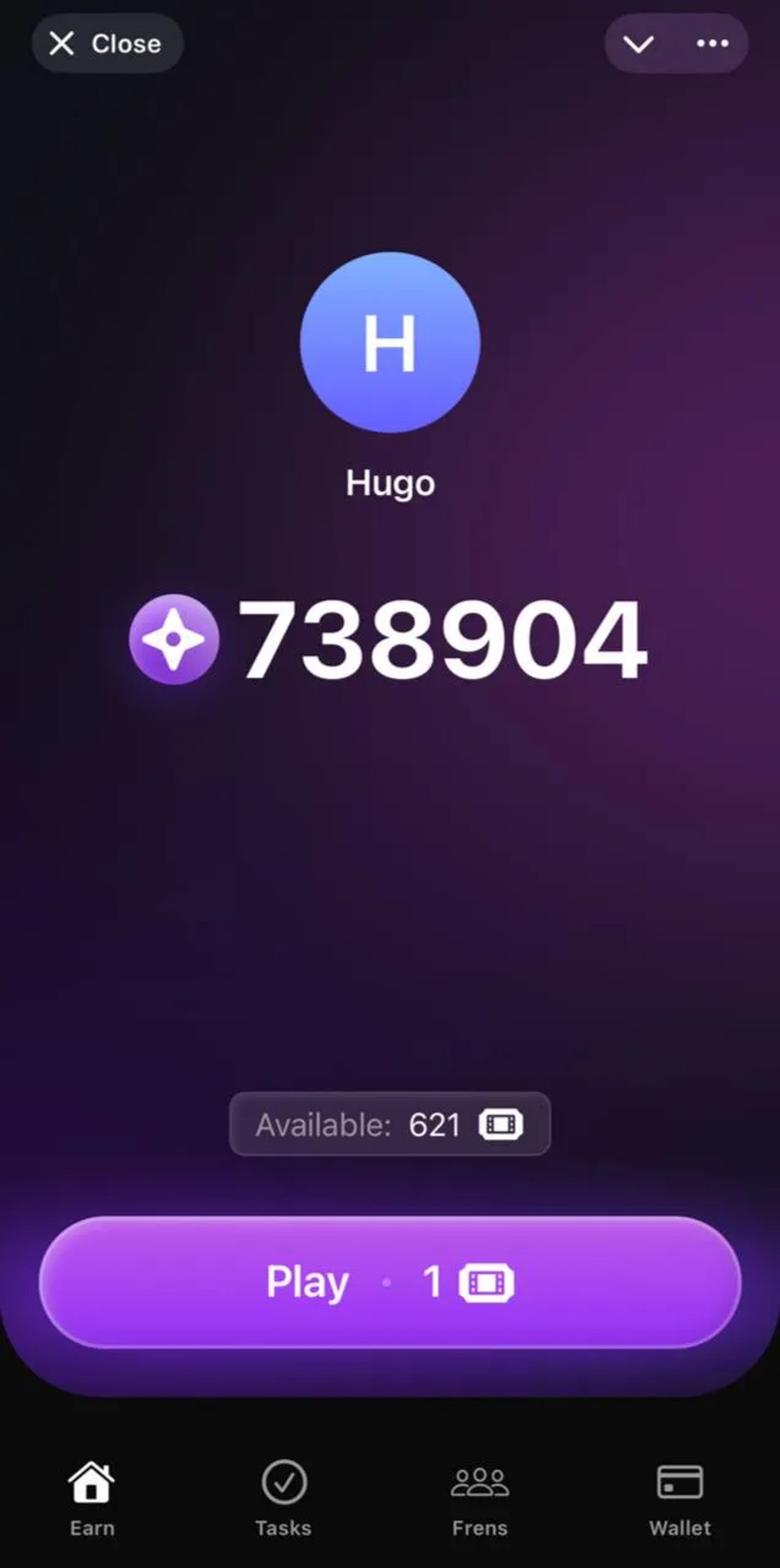 Crypto Ninja в Телеграм — скриншот 1