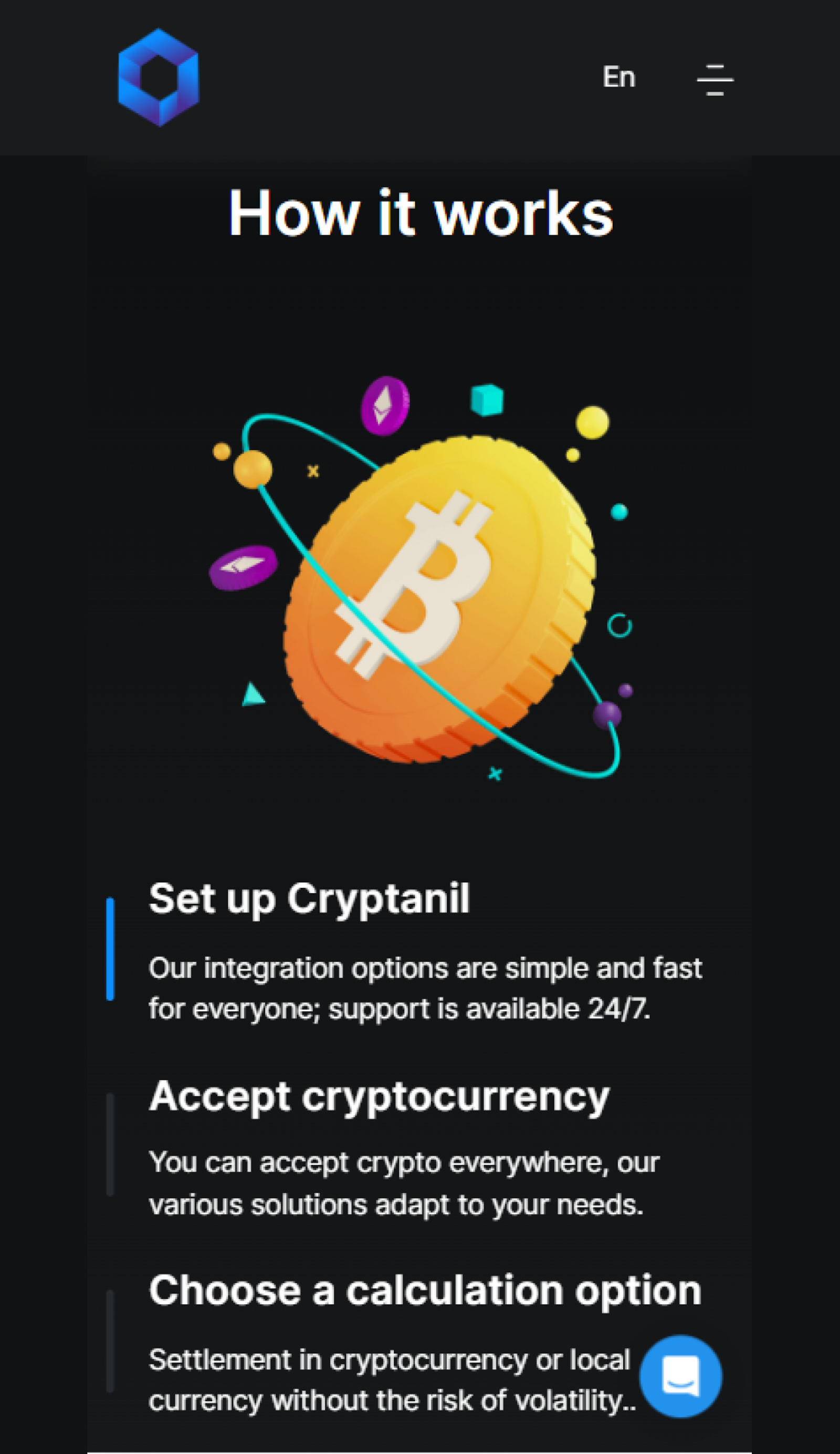 Cryptanil в Телеграм — скриншот 2