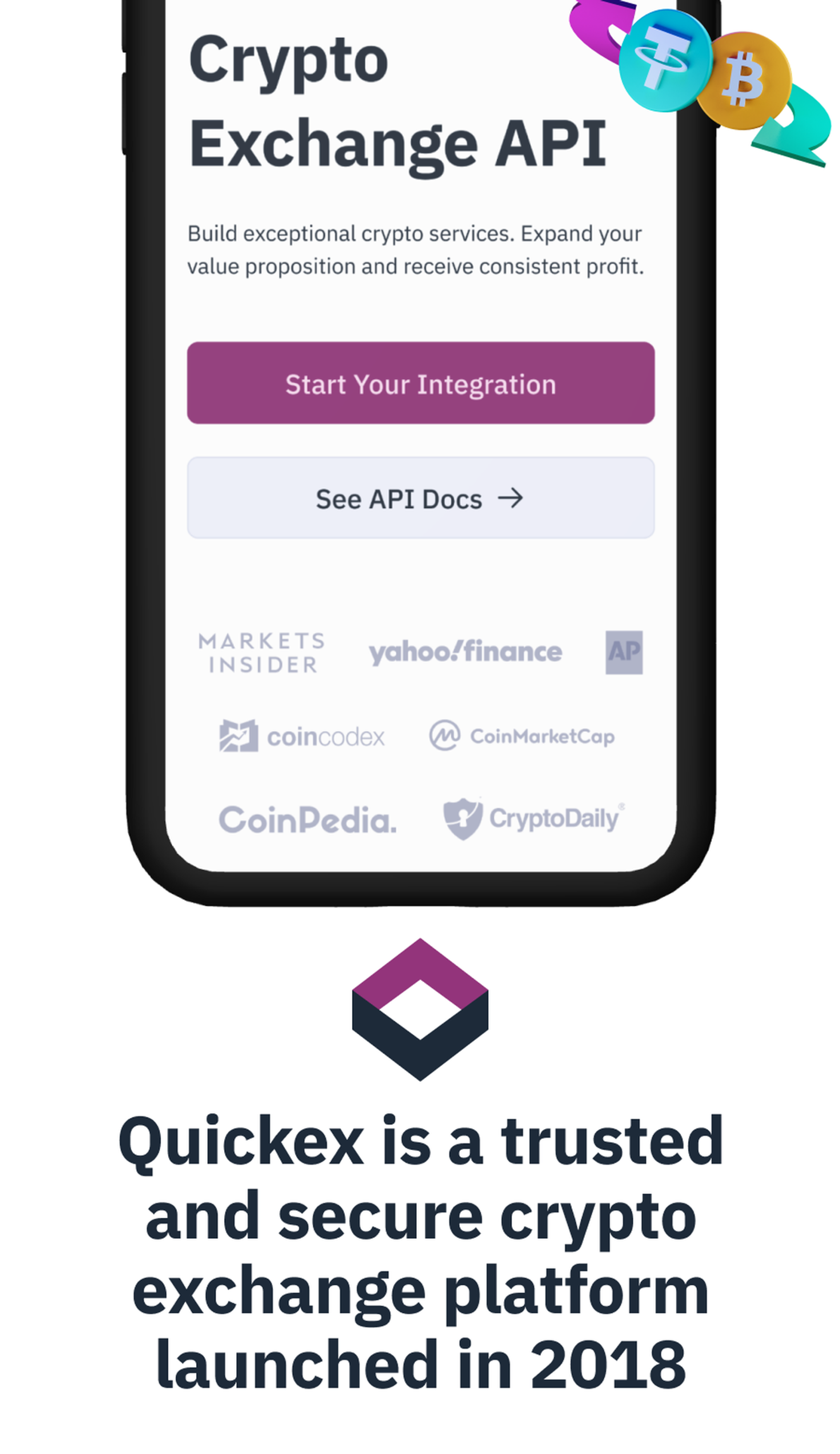 Quickex в Телеграм — скриншот 4