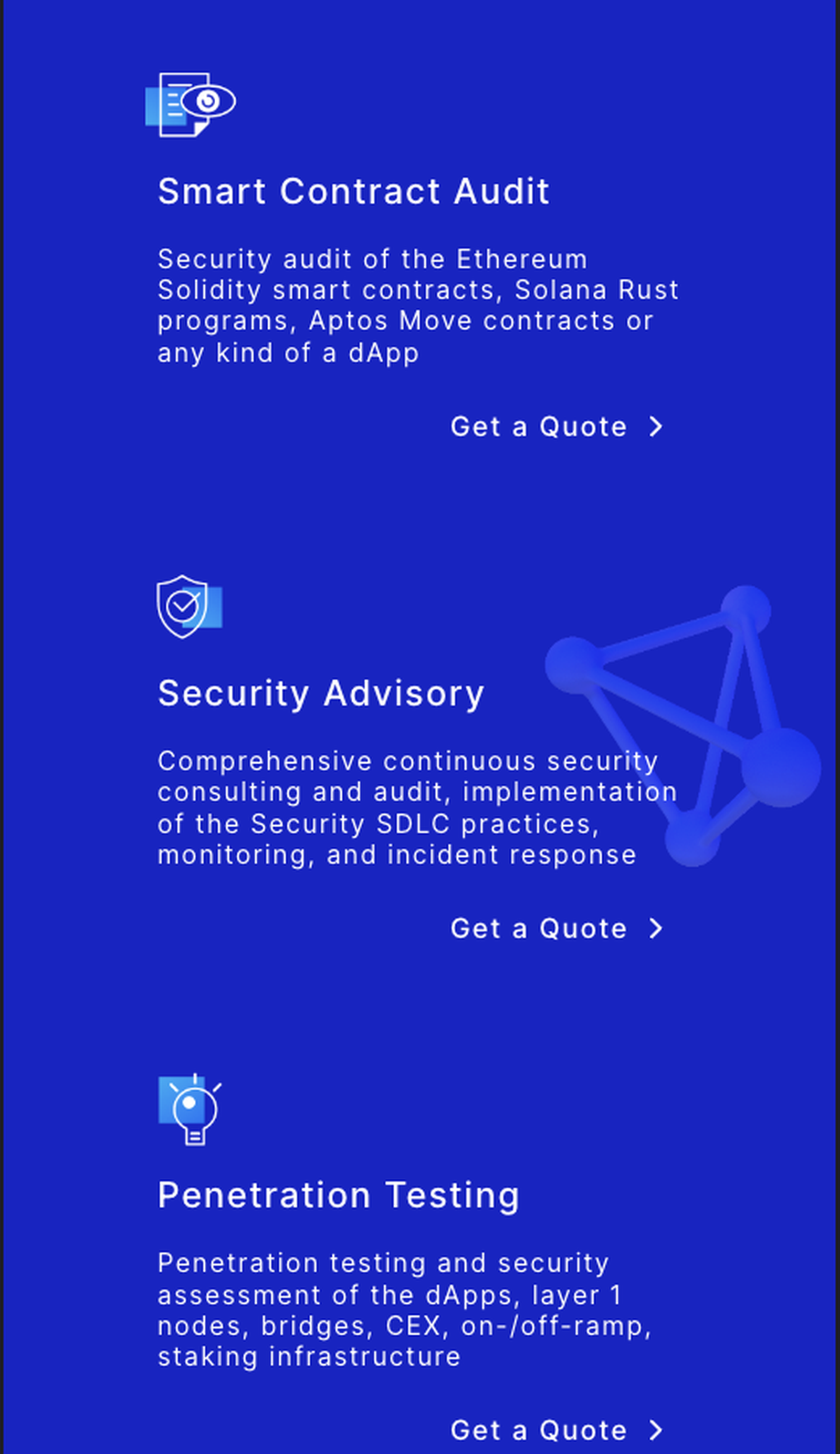 Decurity в Телеграм — скриншот 1