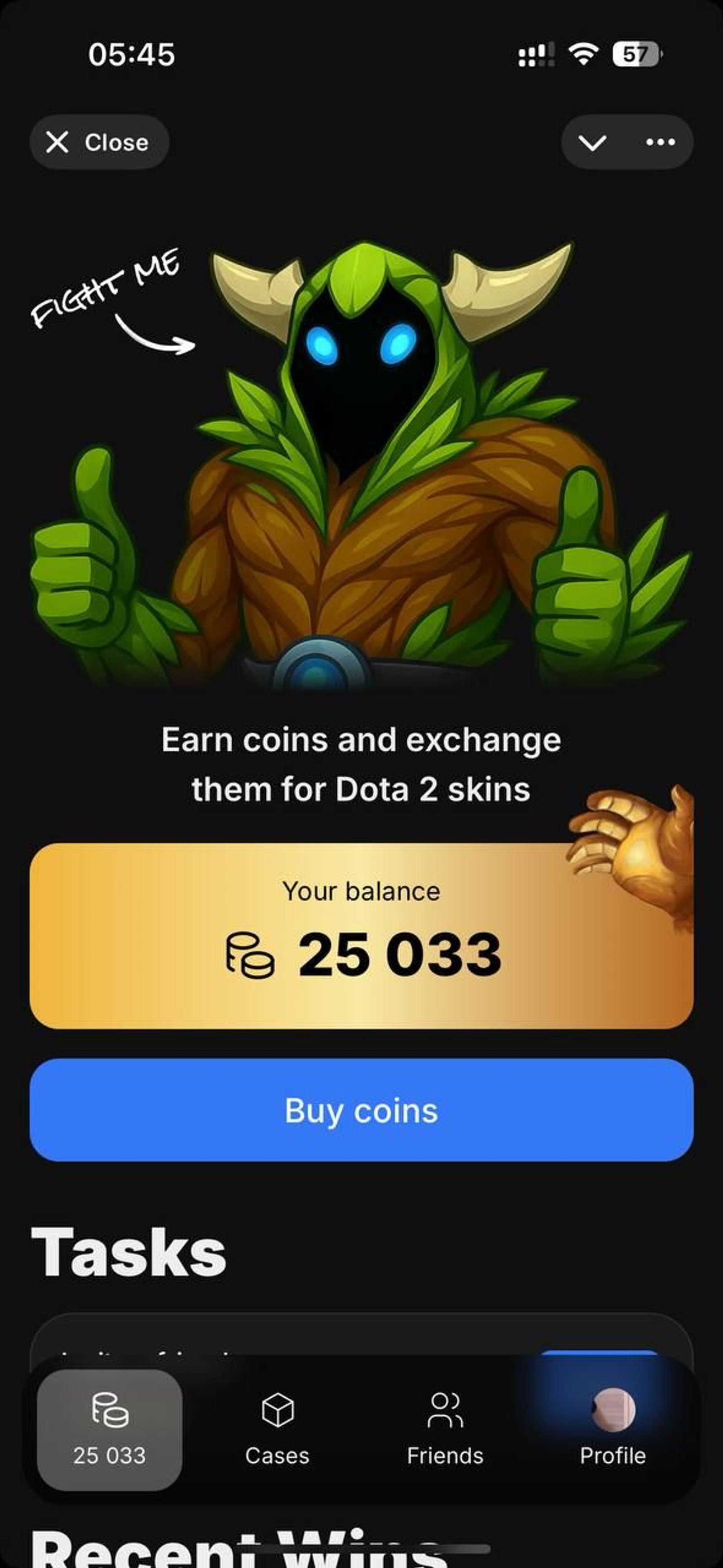 DOTA 2 CASES Telegram Screenshot 1