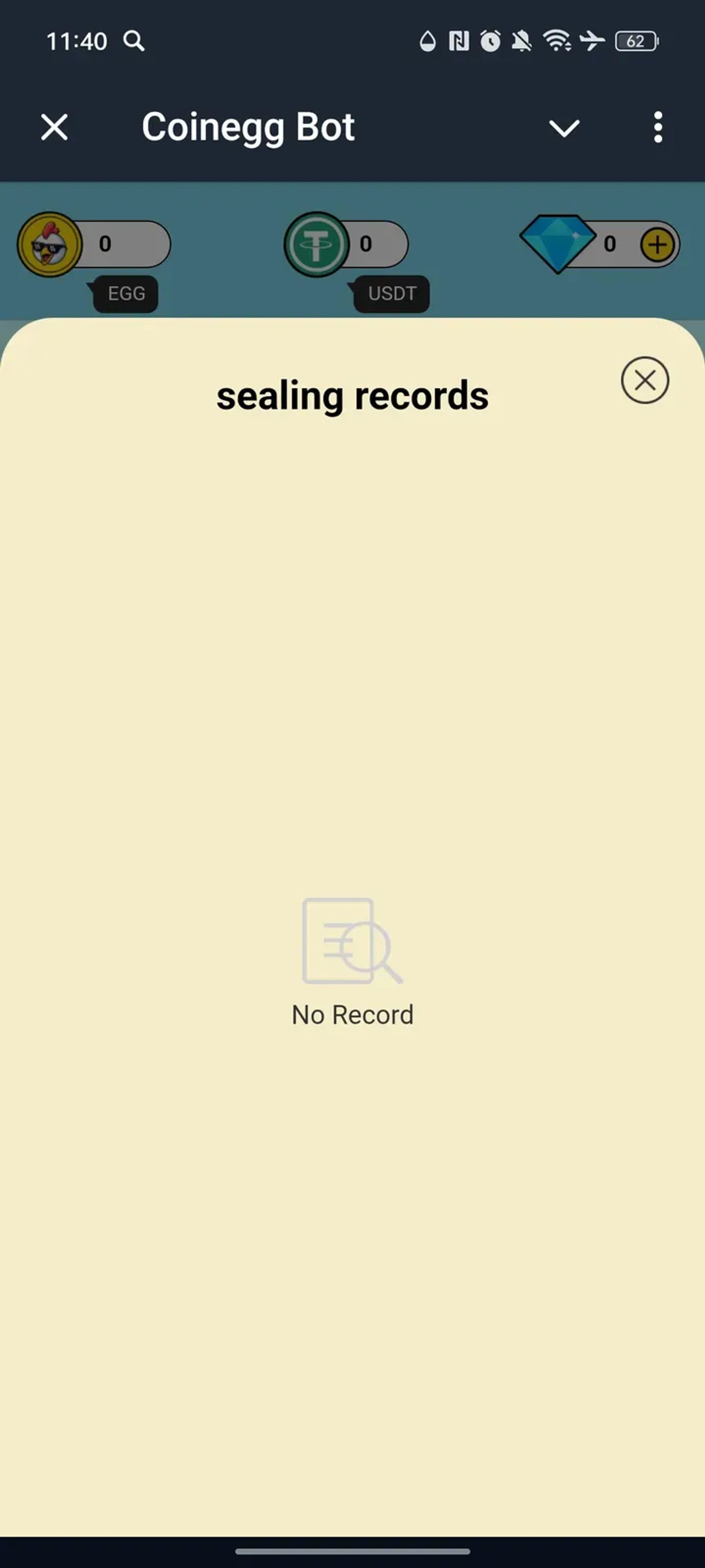 Coinegg Bot в Телеграм — скриншот 4