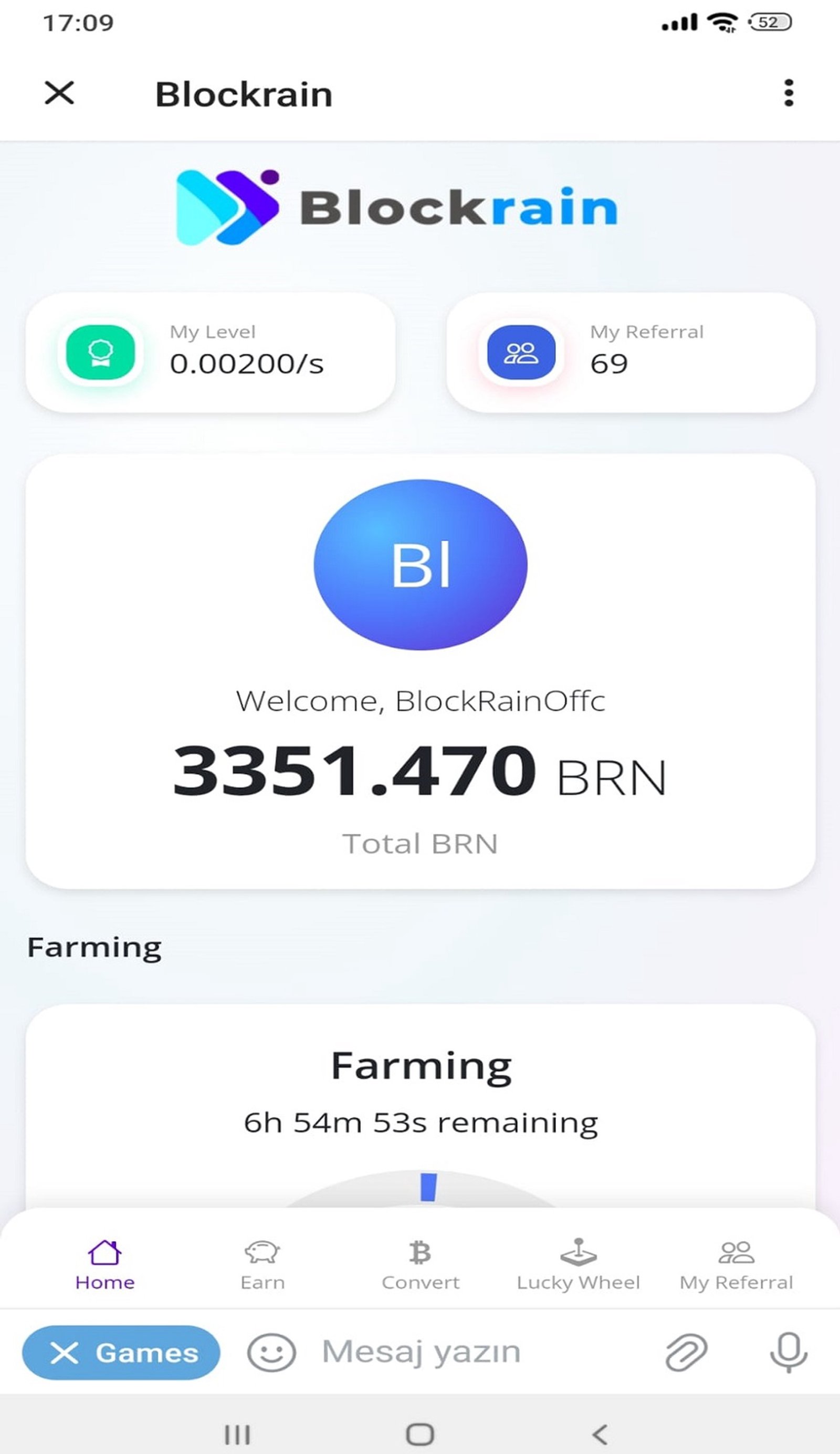 Blockrain в Телеграм — скриншот 4