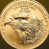 Gold Eagle Logo Telegram
