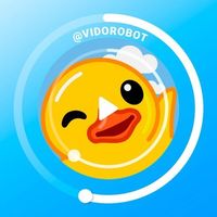 vidorobot Telegram Logo