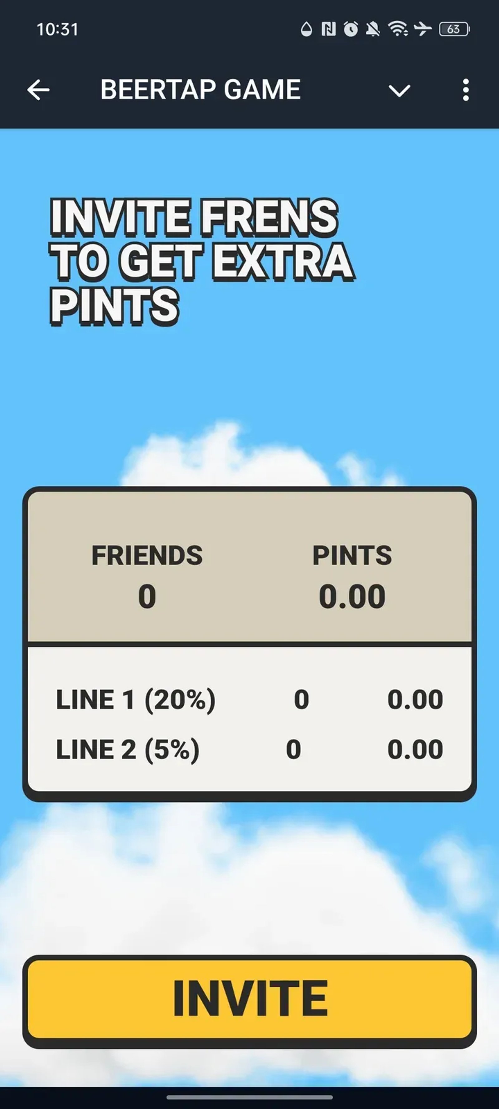 BEERTAP GAME в Телеграм — скриншот 3