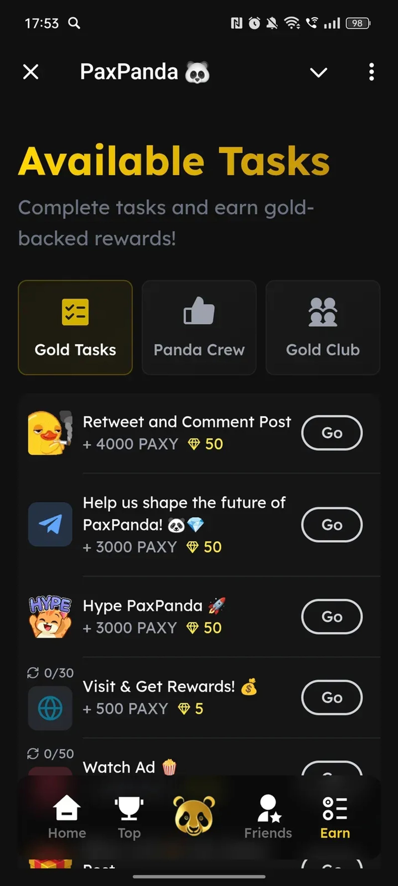 PaxPanda 🐼 в Телеграм — скриншот 3