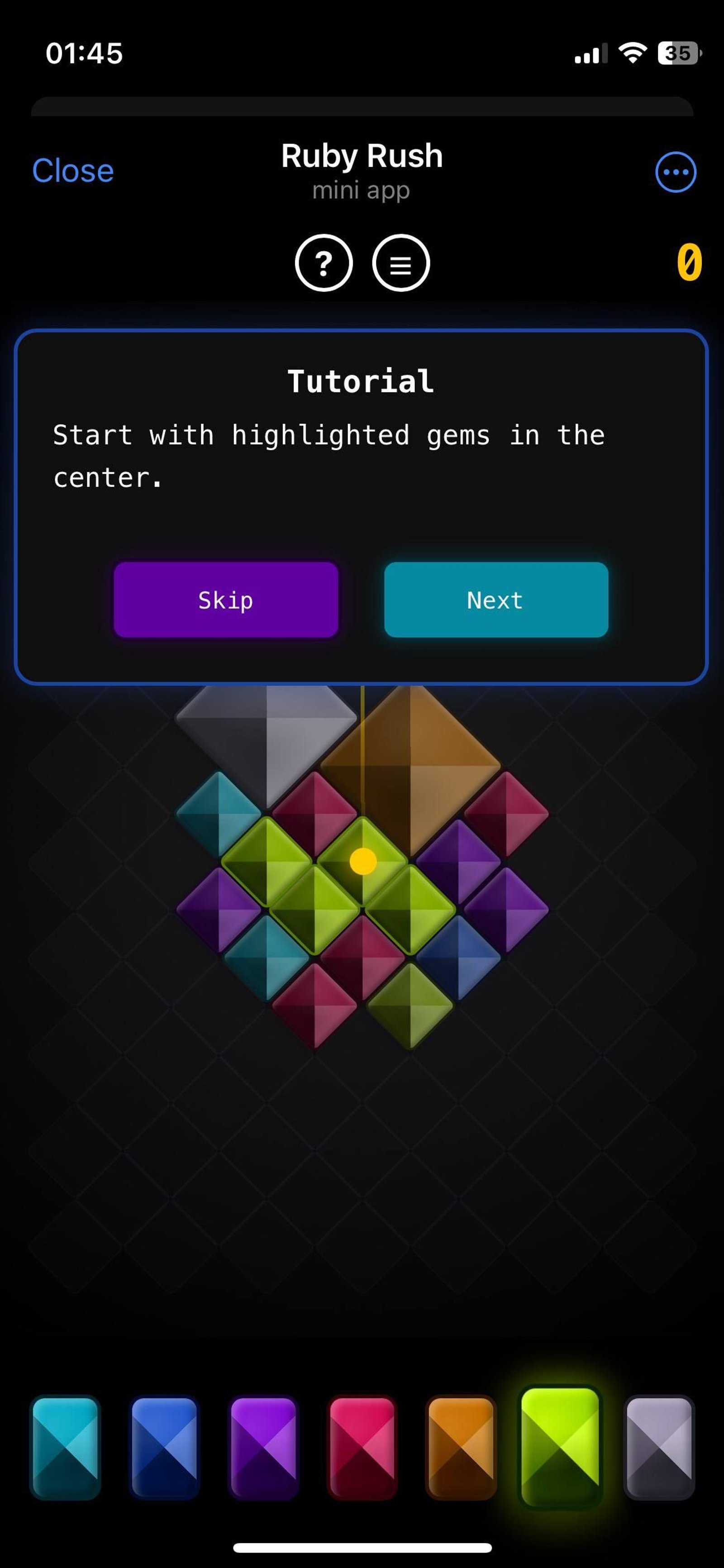 Ruby Rush Telegram Screenshot 2