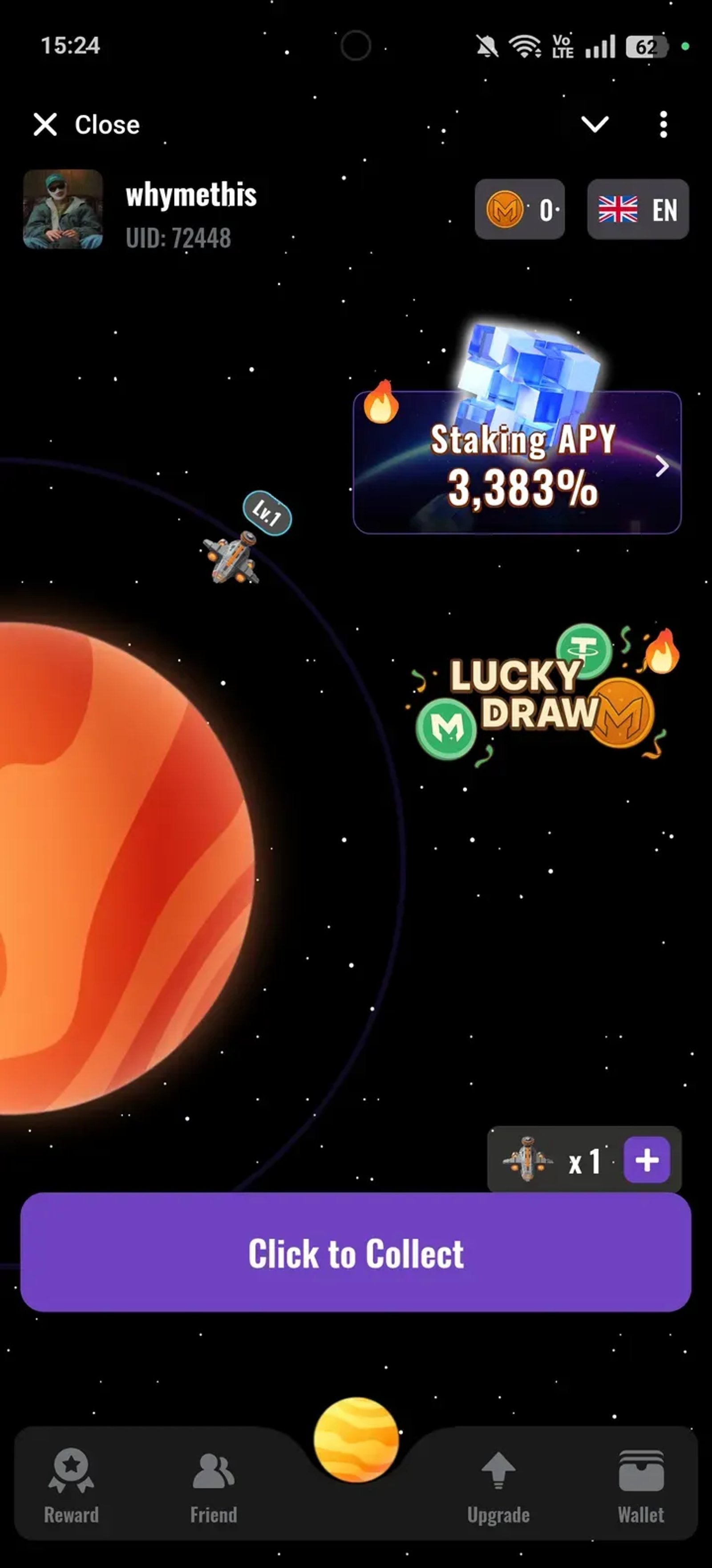 MineFi Telegram Screenshot 1