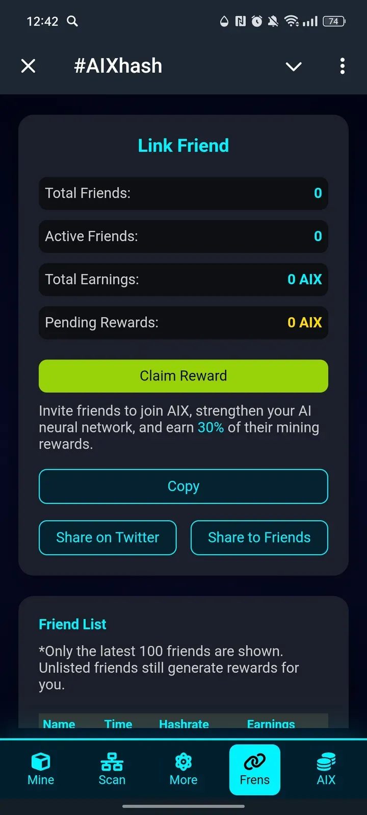 AIX Market Telegram Screenshot 4