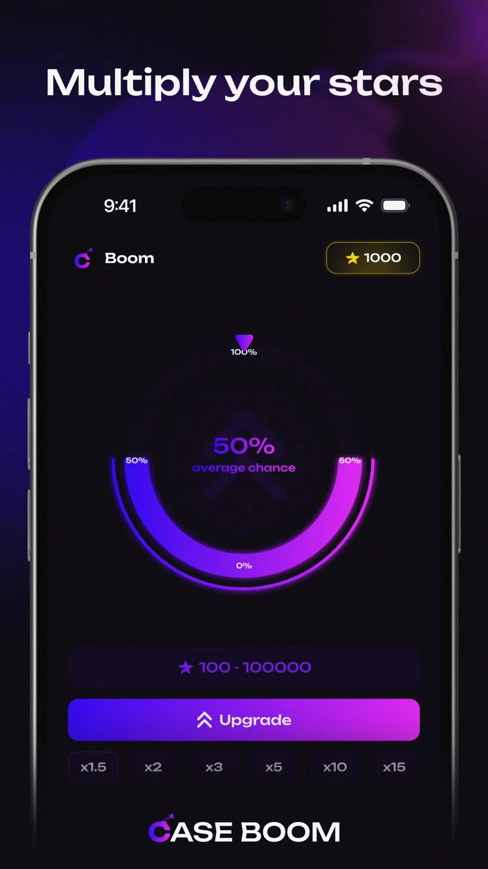 Case Boom Bot в Телеграм — скриншот 5