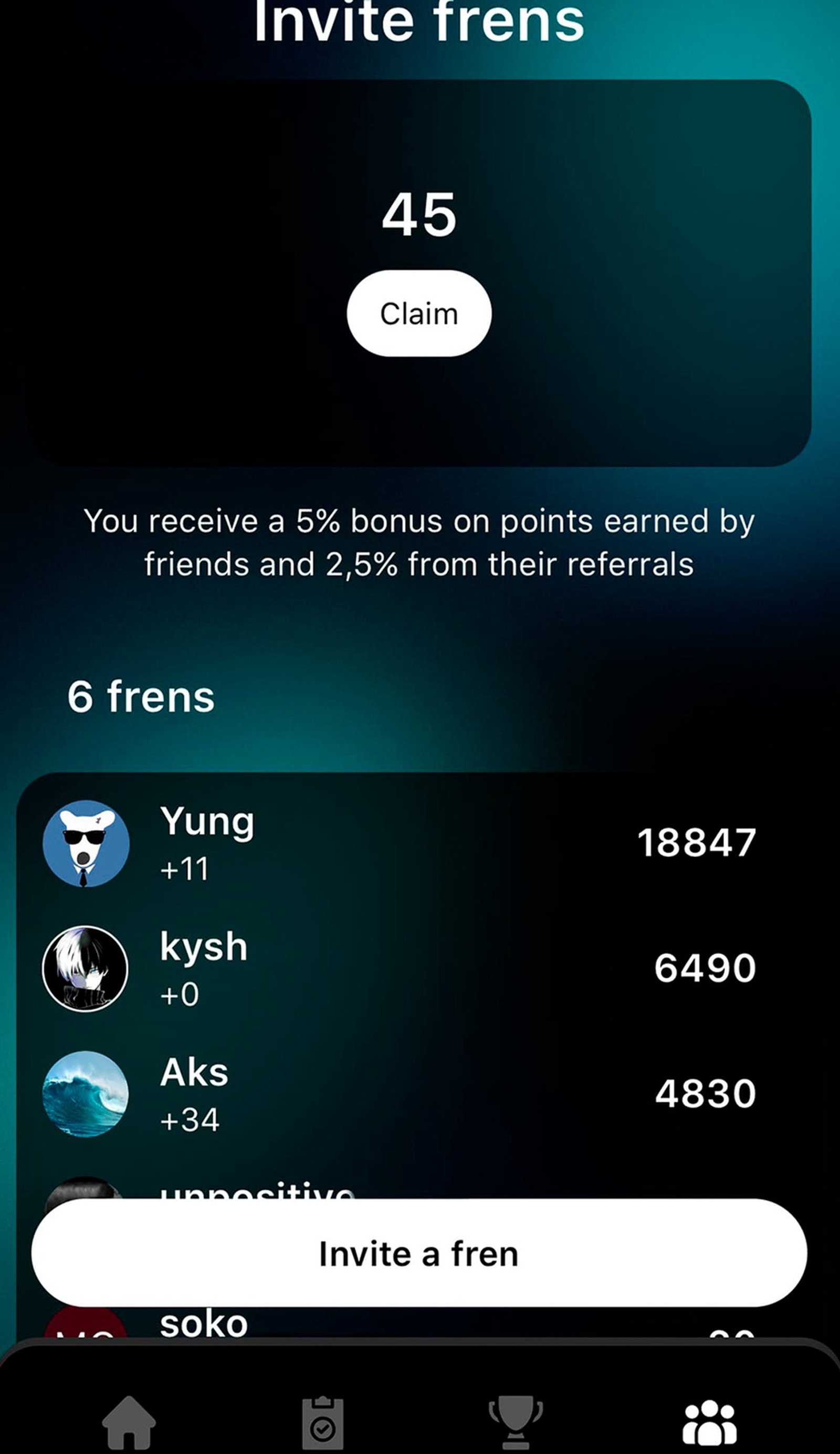 BuxHub App в Телеграм — скриншот 4