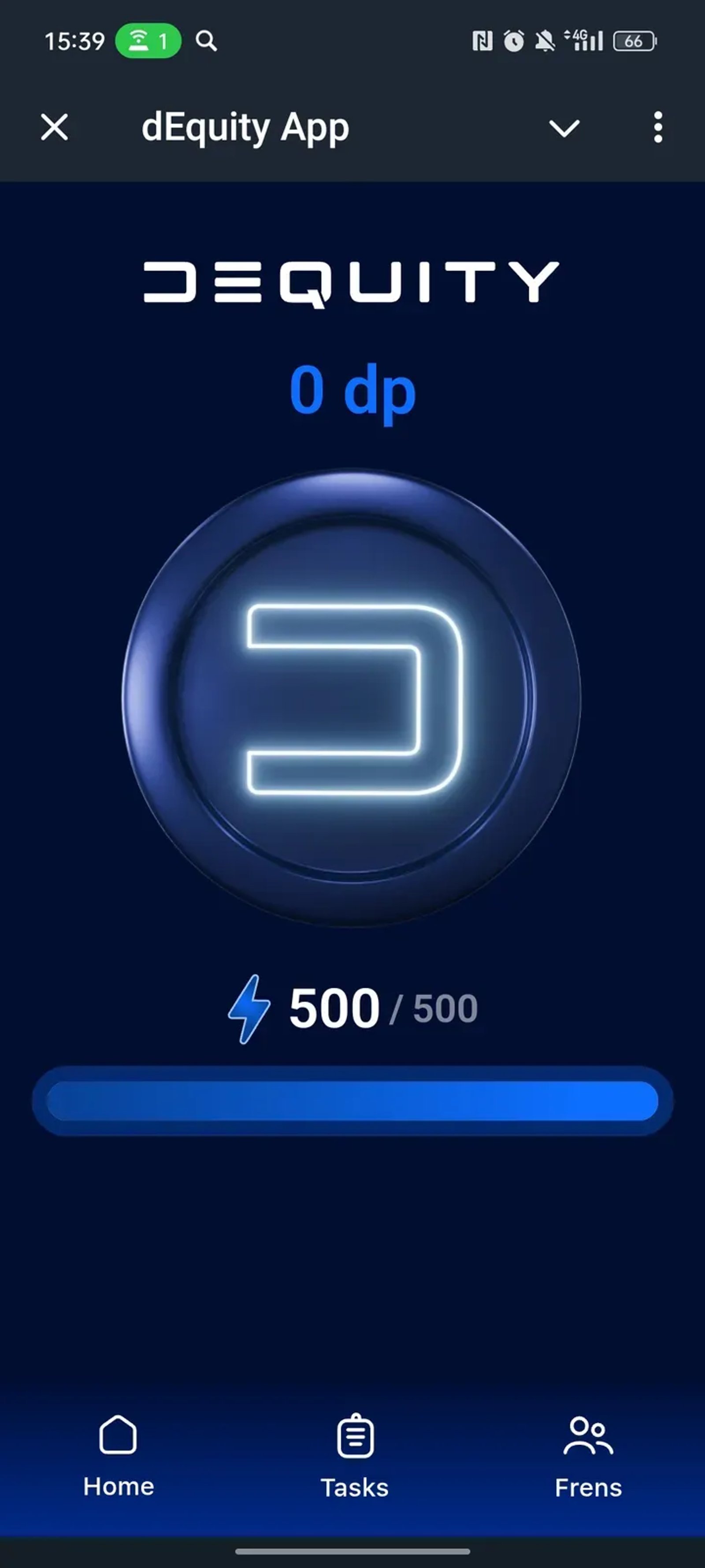 dEquity App в Телеграм — скриншот 4