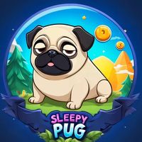 Sleepy Pug Logo Telegram